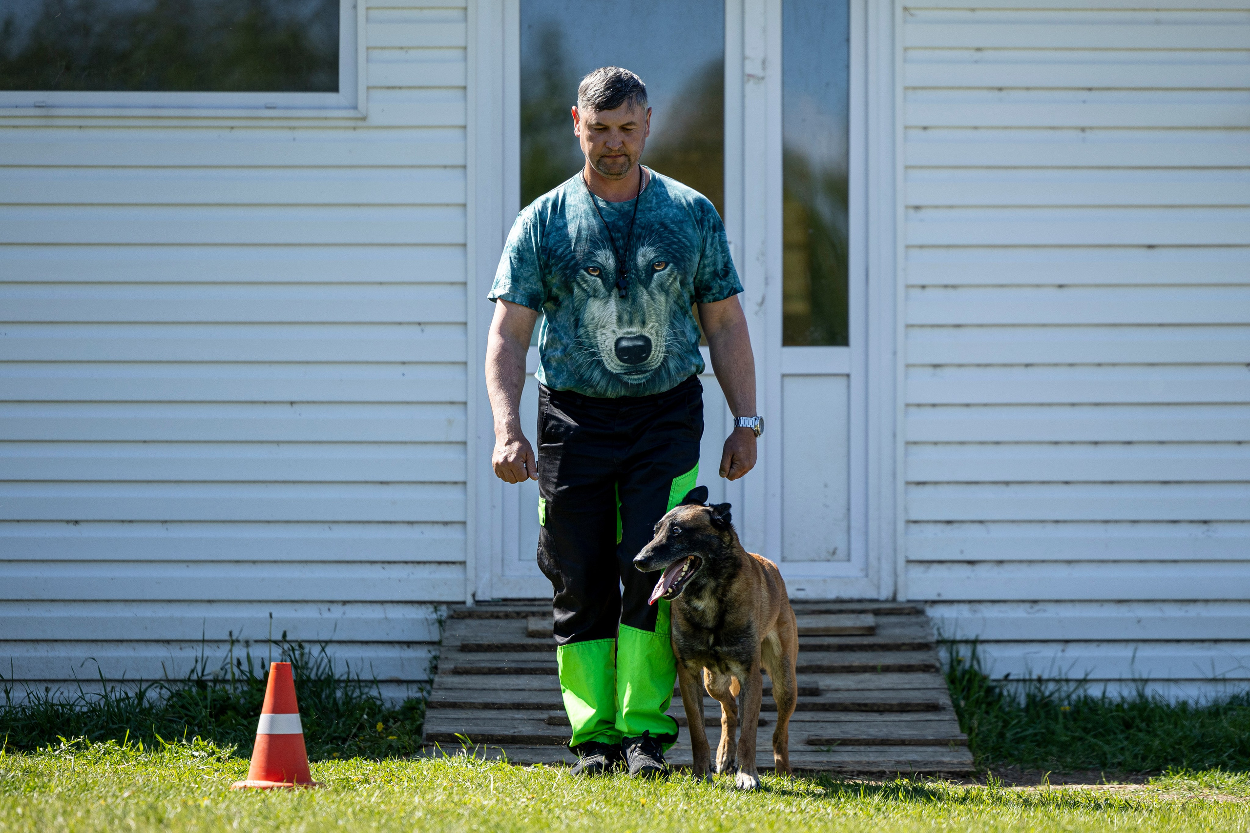 Испытания по мондьорингу в Нижнем Новгороде. Фотограф-анималист Анна Маринич