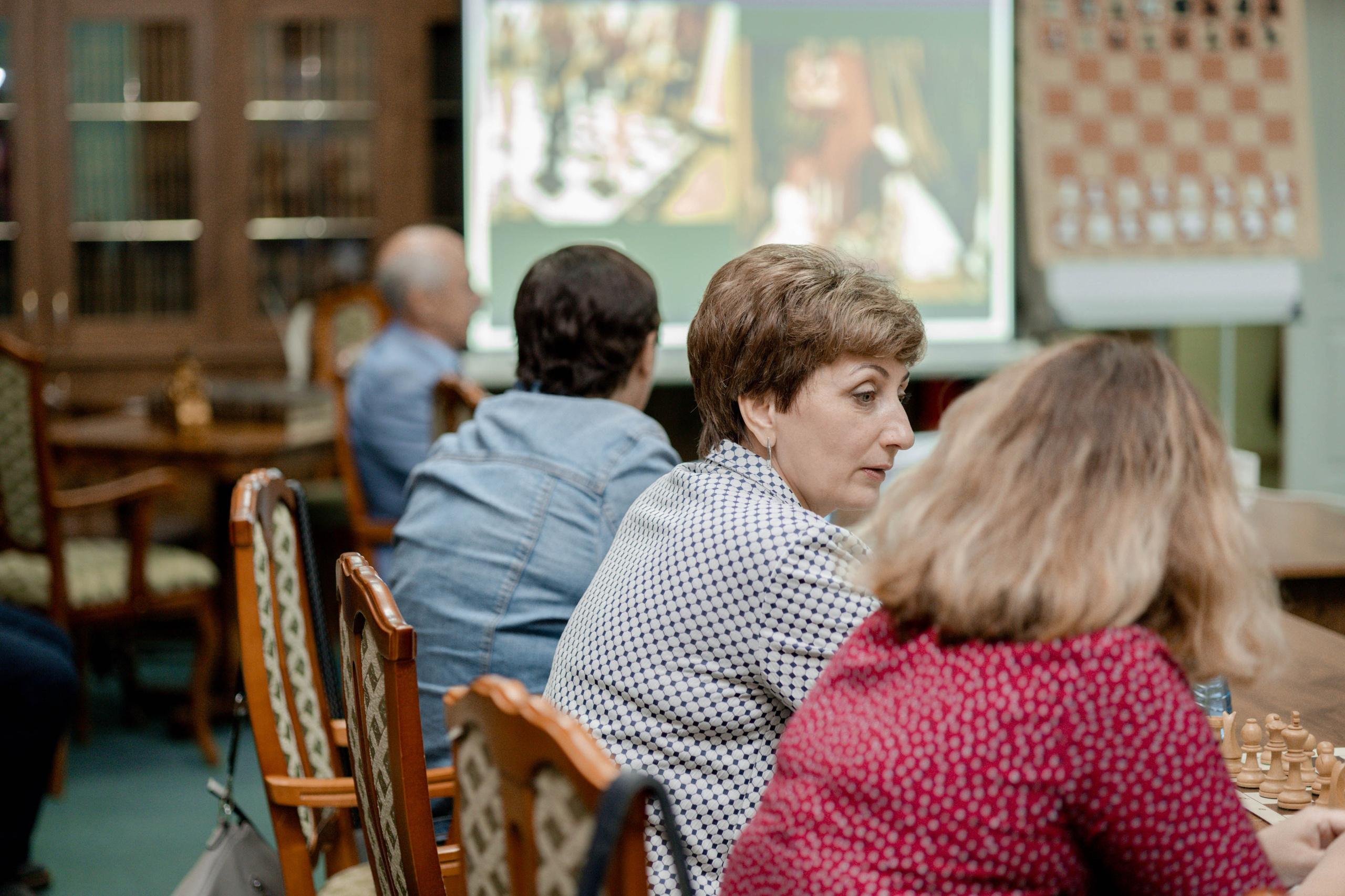 Награждение шахматной федерации