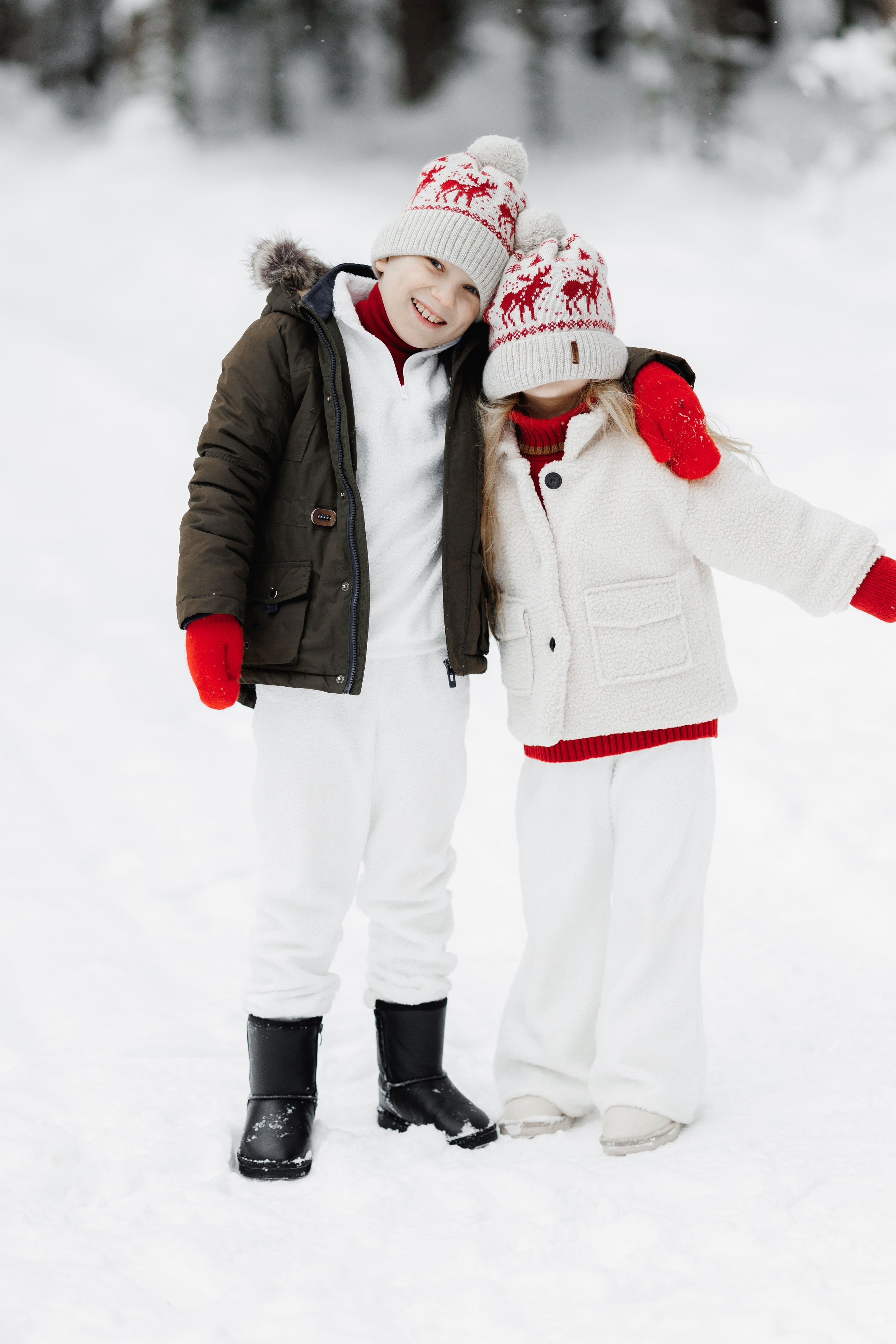 Зимняя фотосессия в лесу. Свадебный и семейный фотограф Витебск, Минск, Андрей Павлов