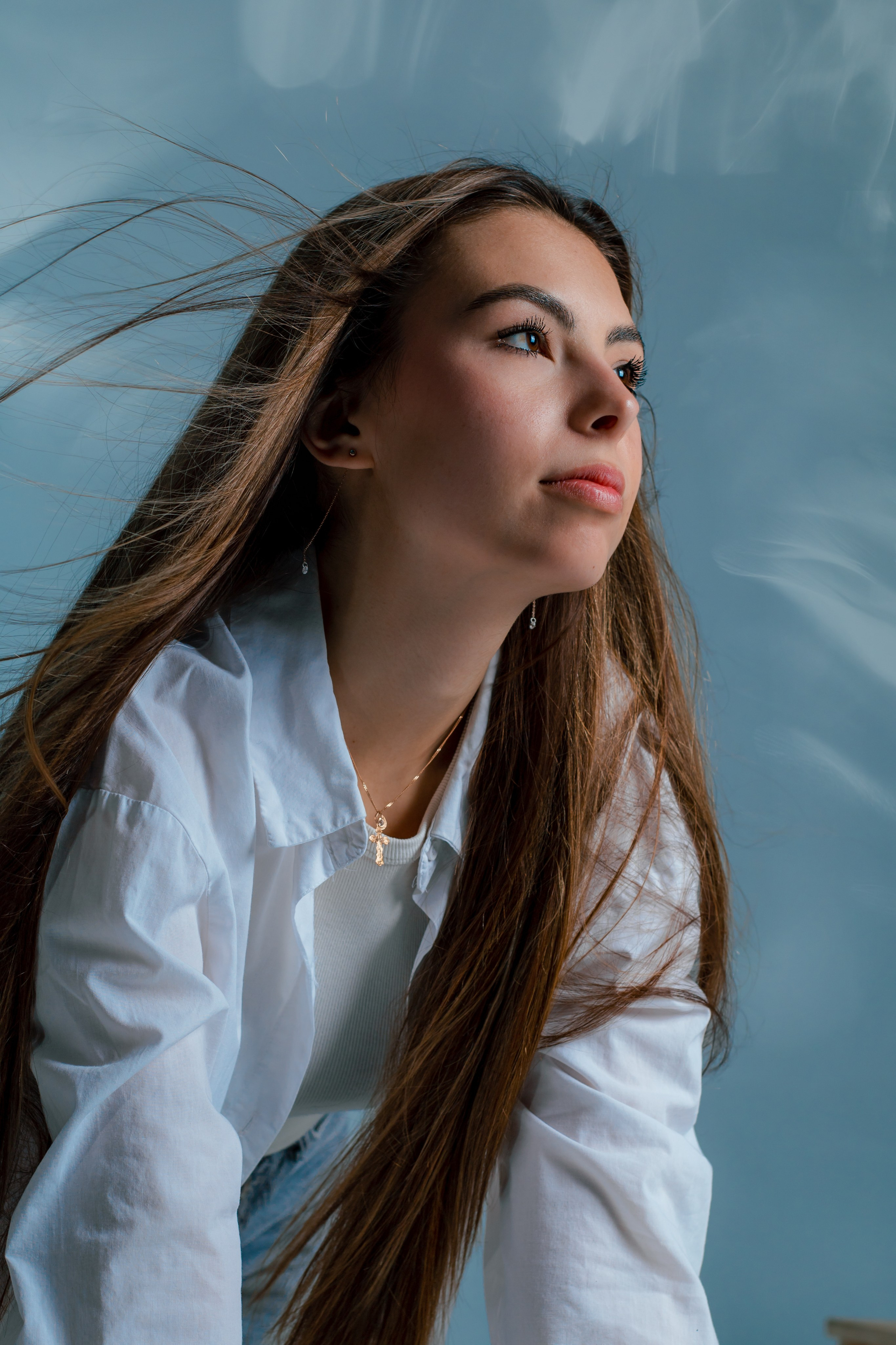 Съёмка с цветом в студии в Ангарске