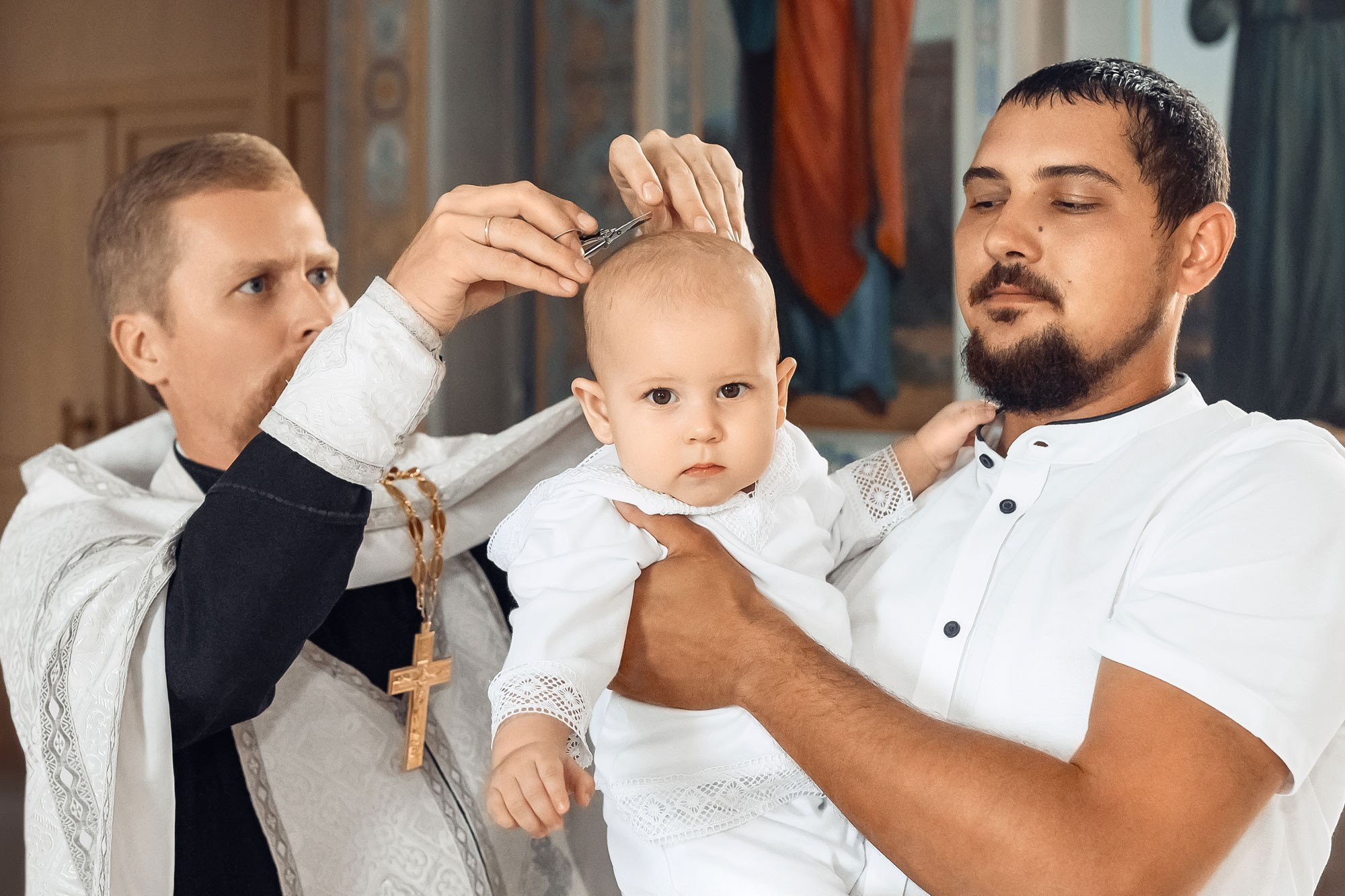 Таинство Крещения (репортажная съемка). Moscow_CPC