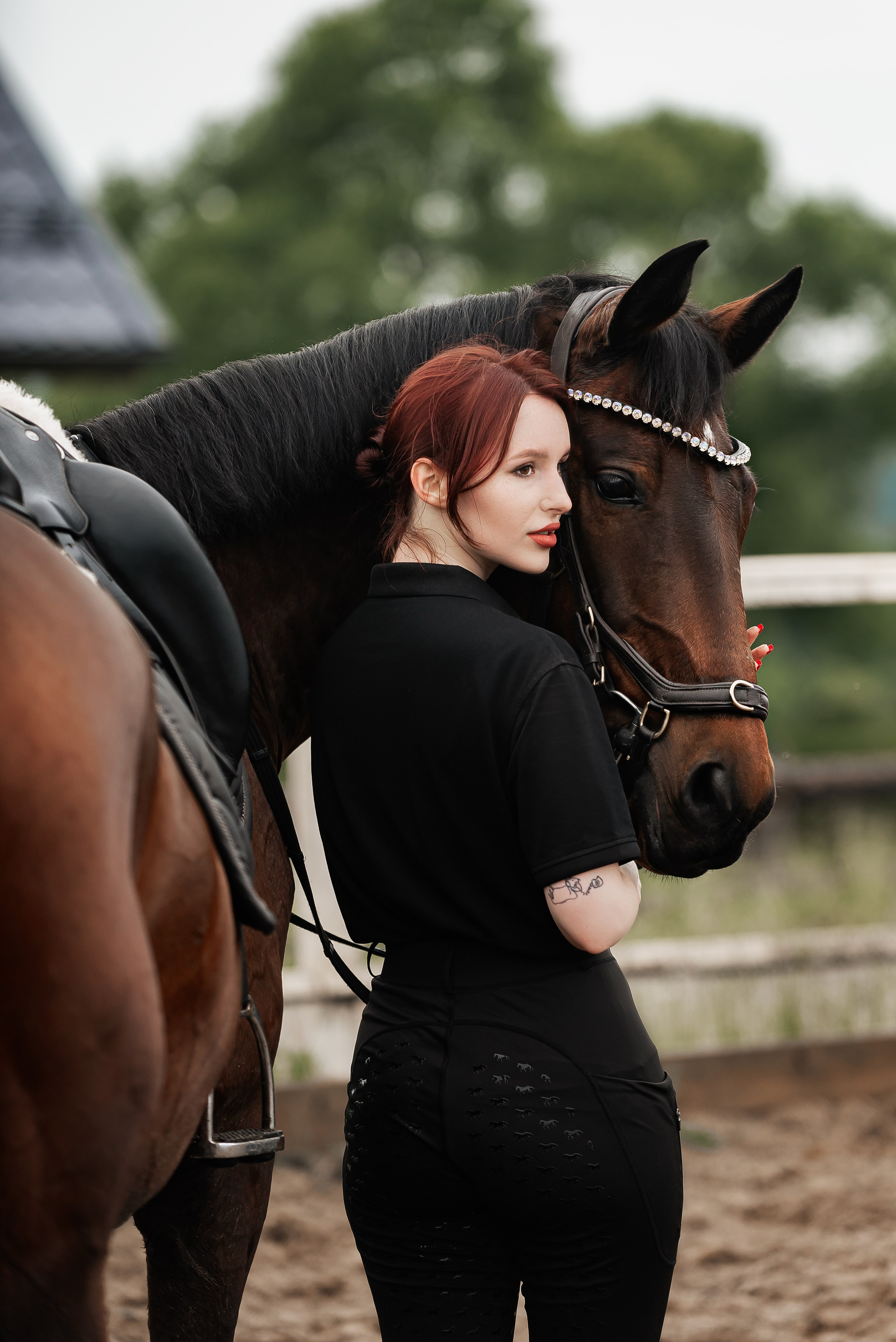 Ольга и Шерави. Куракина Дарья • Конный фотограф