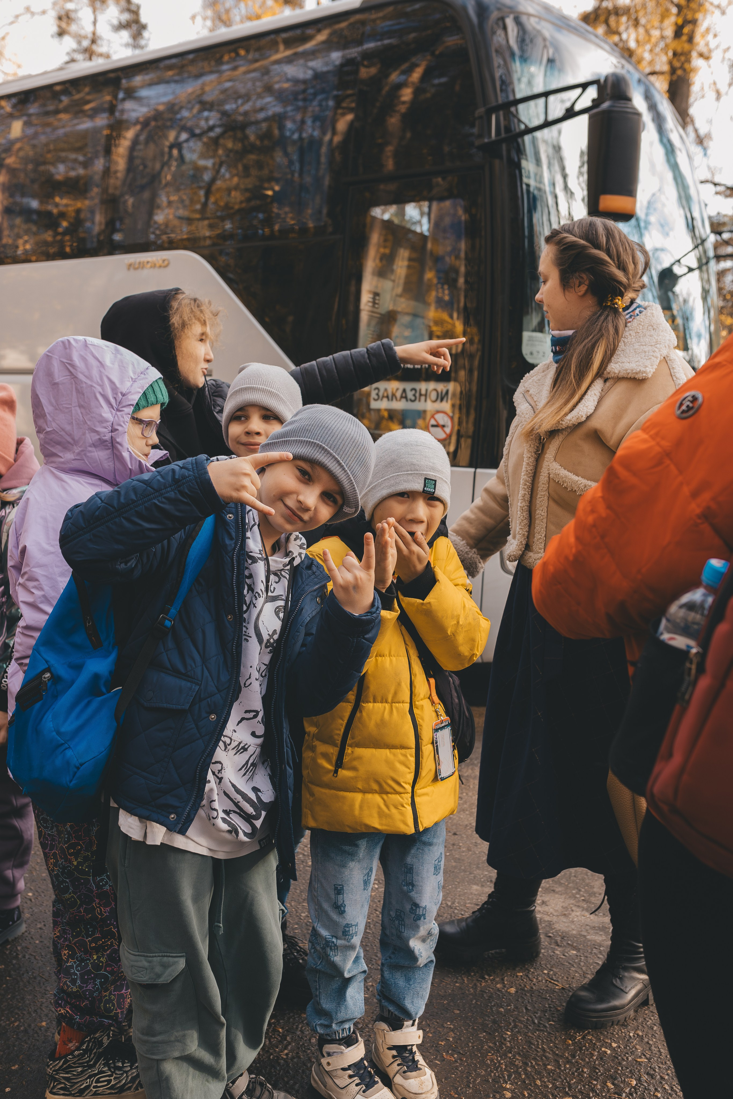 Репортаж школьной экскурсии. Семейный и женский фотограф в Москве Надежда Воробьева