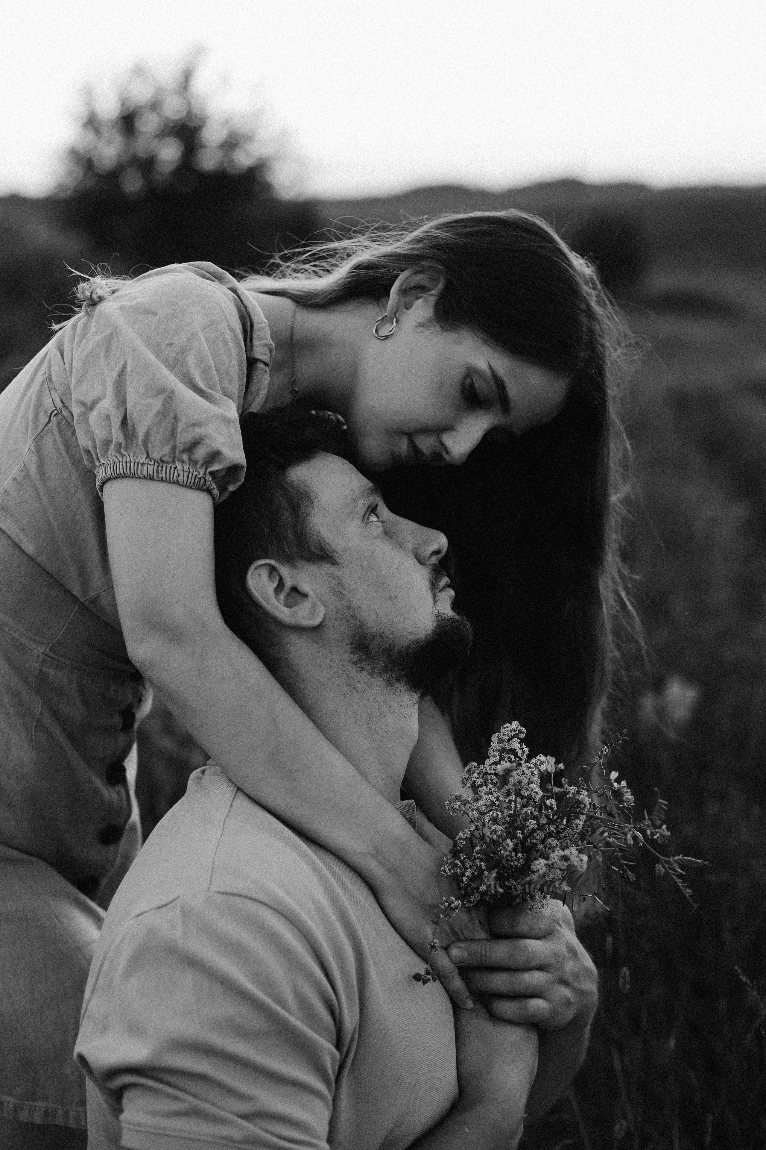 Колтушские высоты — Марина и Сергей. Портретный фотограф в Санкт-Петербурге Элина Ситникова