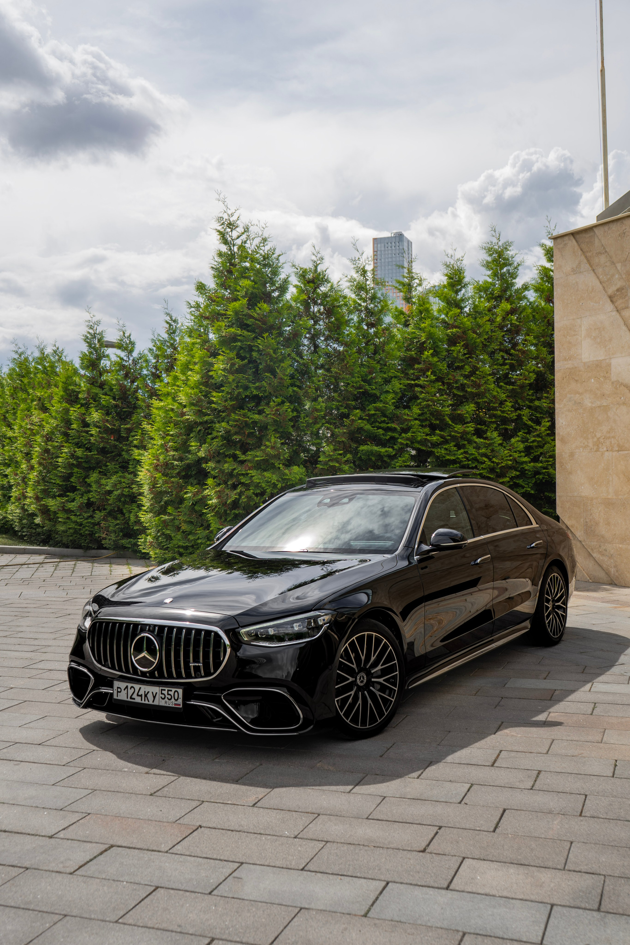 Mercedes S-class (W223). Автомобильный фотограф Ногинск Денис Городок