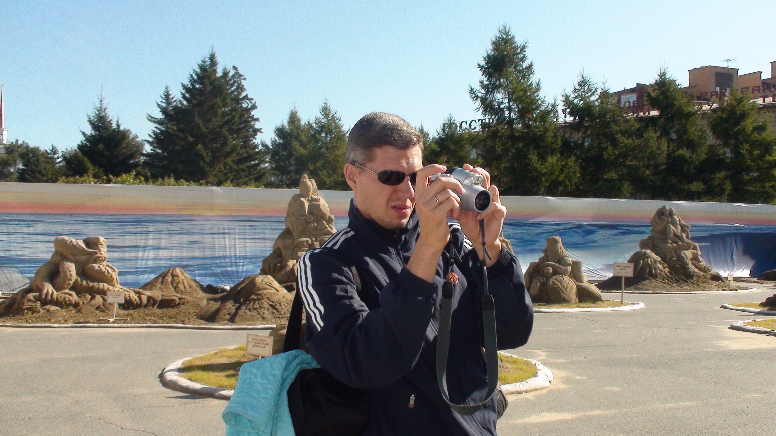 Песочные фигуры с Рускалевы 20.09.2009. Семейный, Свадебный фотограф СПБ Питер— Романова Екатерина