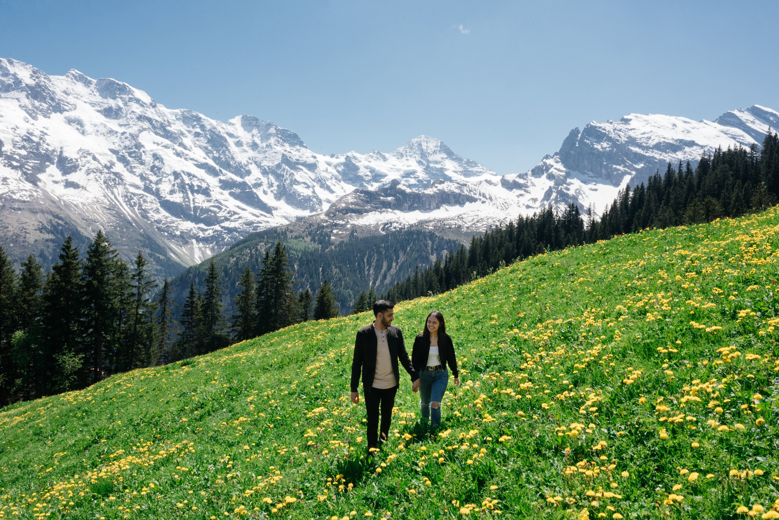 Safeen & Seemeen (Wengen, Murren, Iseltwald). Photographer in Interlaken area