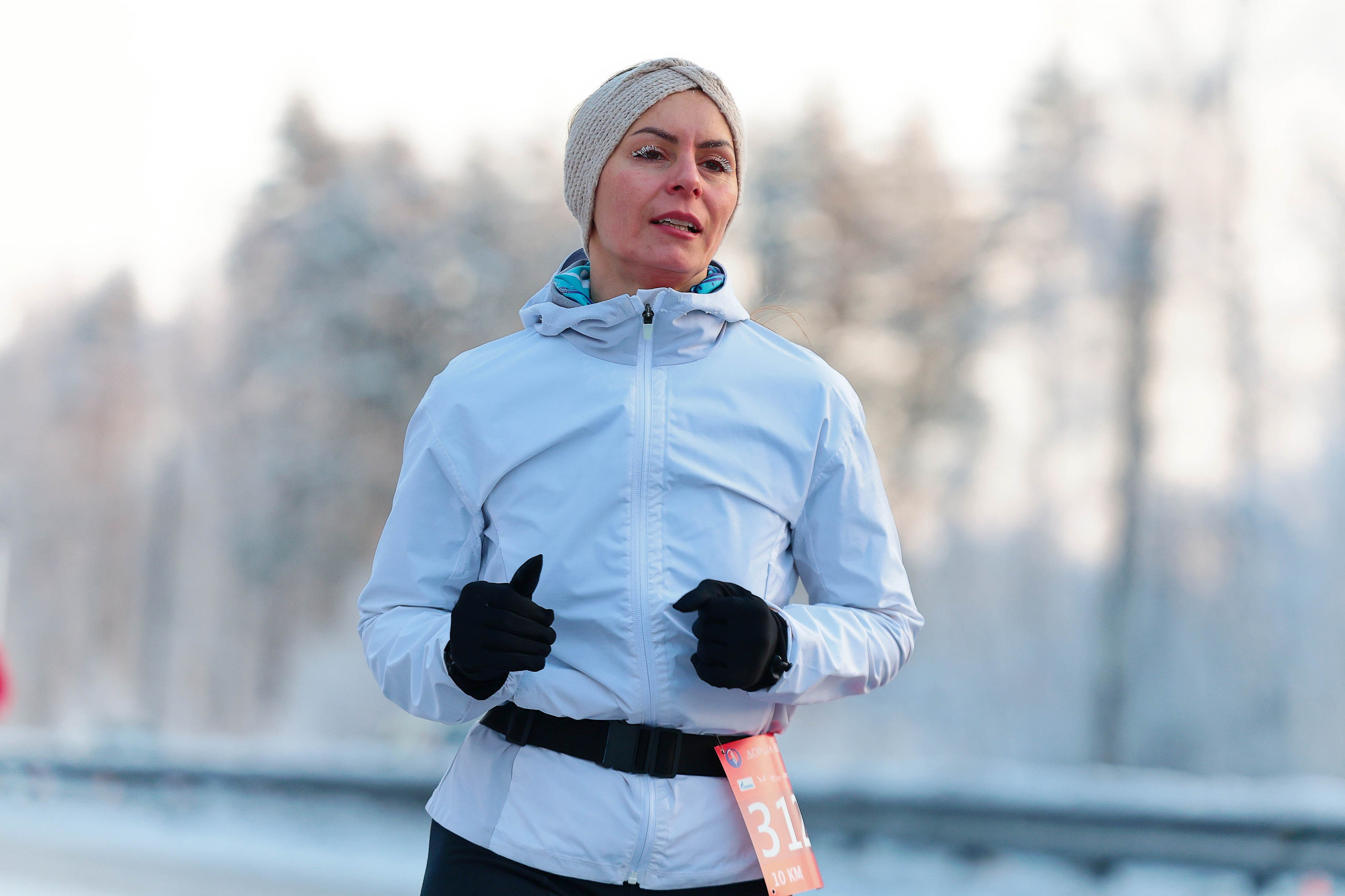 Зимний марафон «Дорога жизни» 2026. Спортивный фотограф в Санкт-Петербурге Илья Vacool