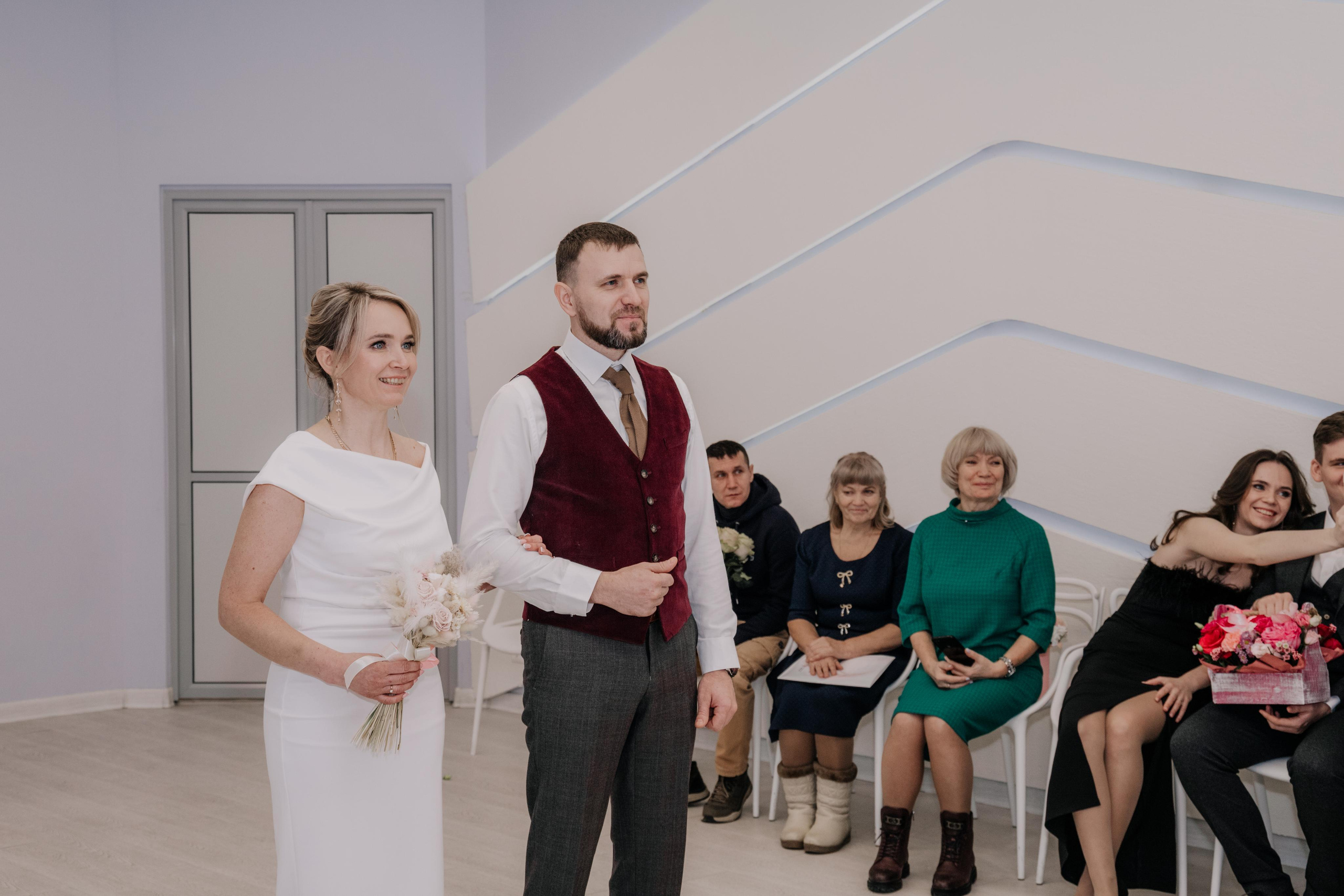 Вадим и Наталья (ЗАГС Домодедово). Семейный и свадебный фотограф Видное Москва Екатерина Пятова