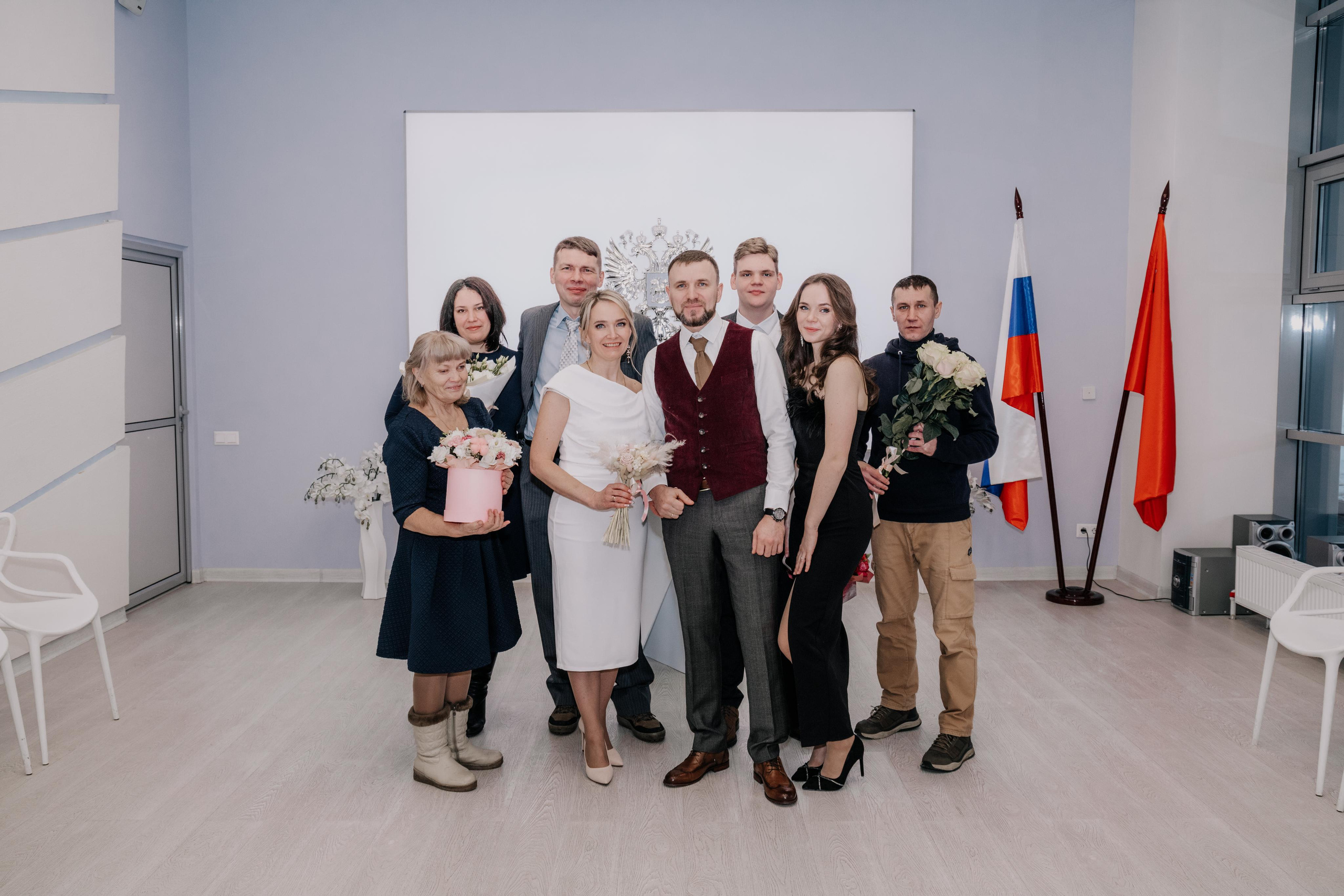 Вадим и Наталья (ЗАГС Домодедово). Семейный и свадебный фотограф Видное Москва Екатерина Пятова