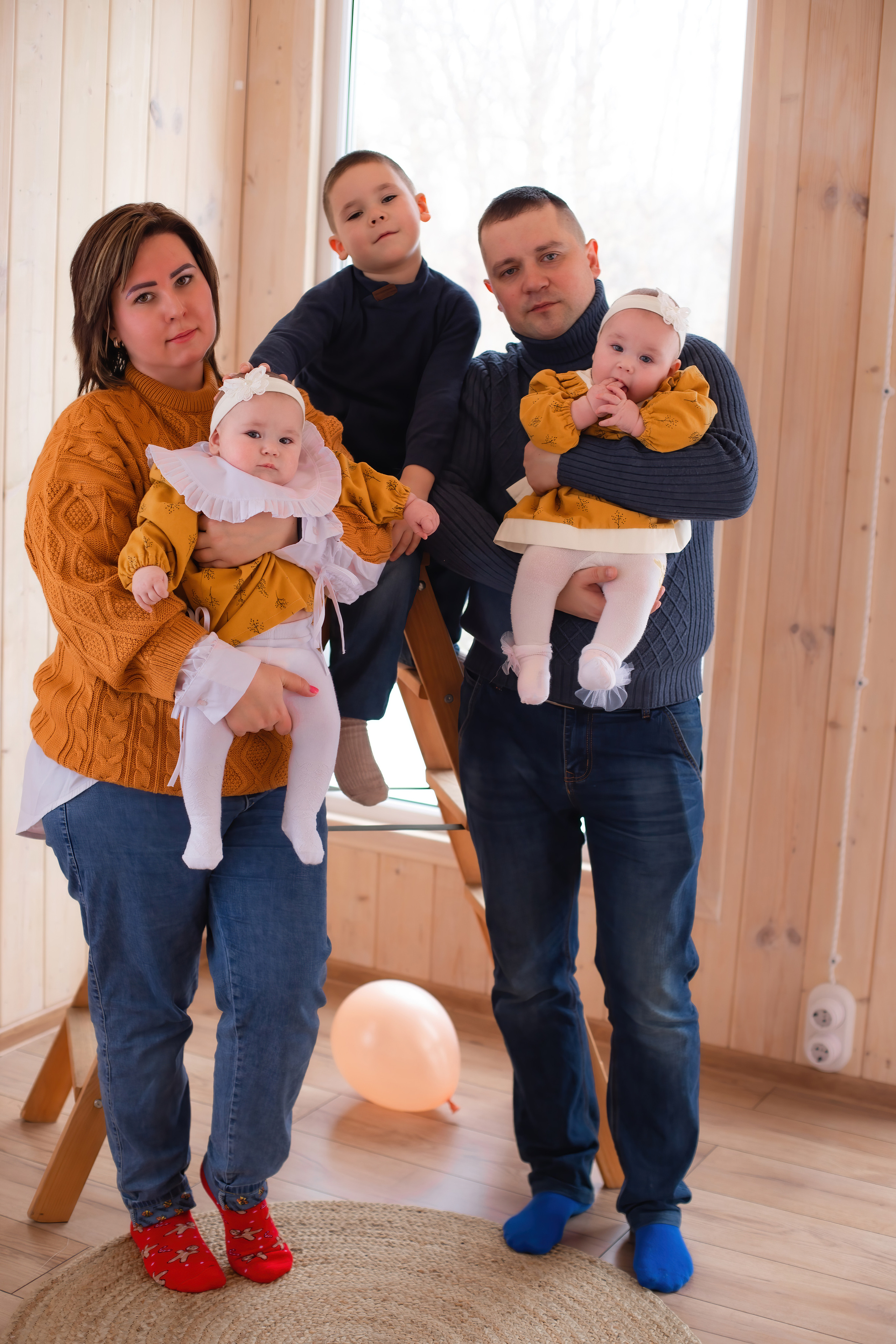 Наталья и семья (Фотодеревня Видное). Семейный и свадебный фотограф Видное Москва Екатерина Пятова