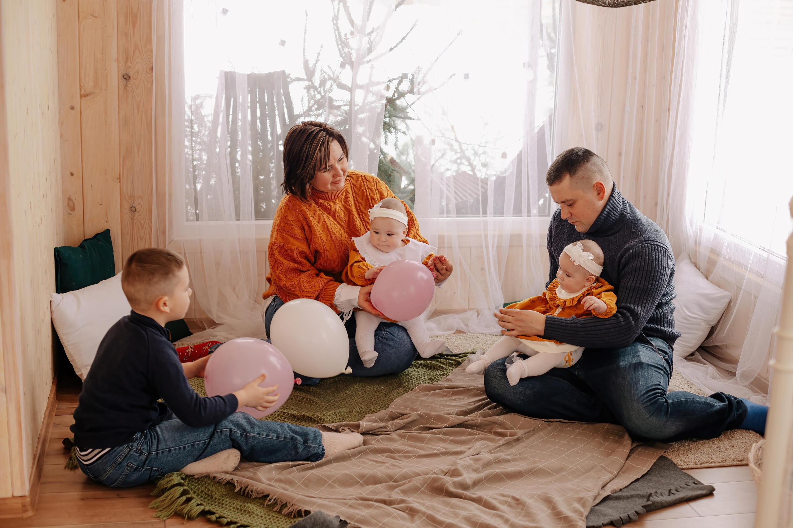 Наталья и семья (Фотодеревня Видное). Семейный и свадебный фотограф Видное Москва Екатерина Пятова