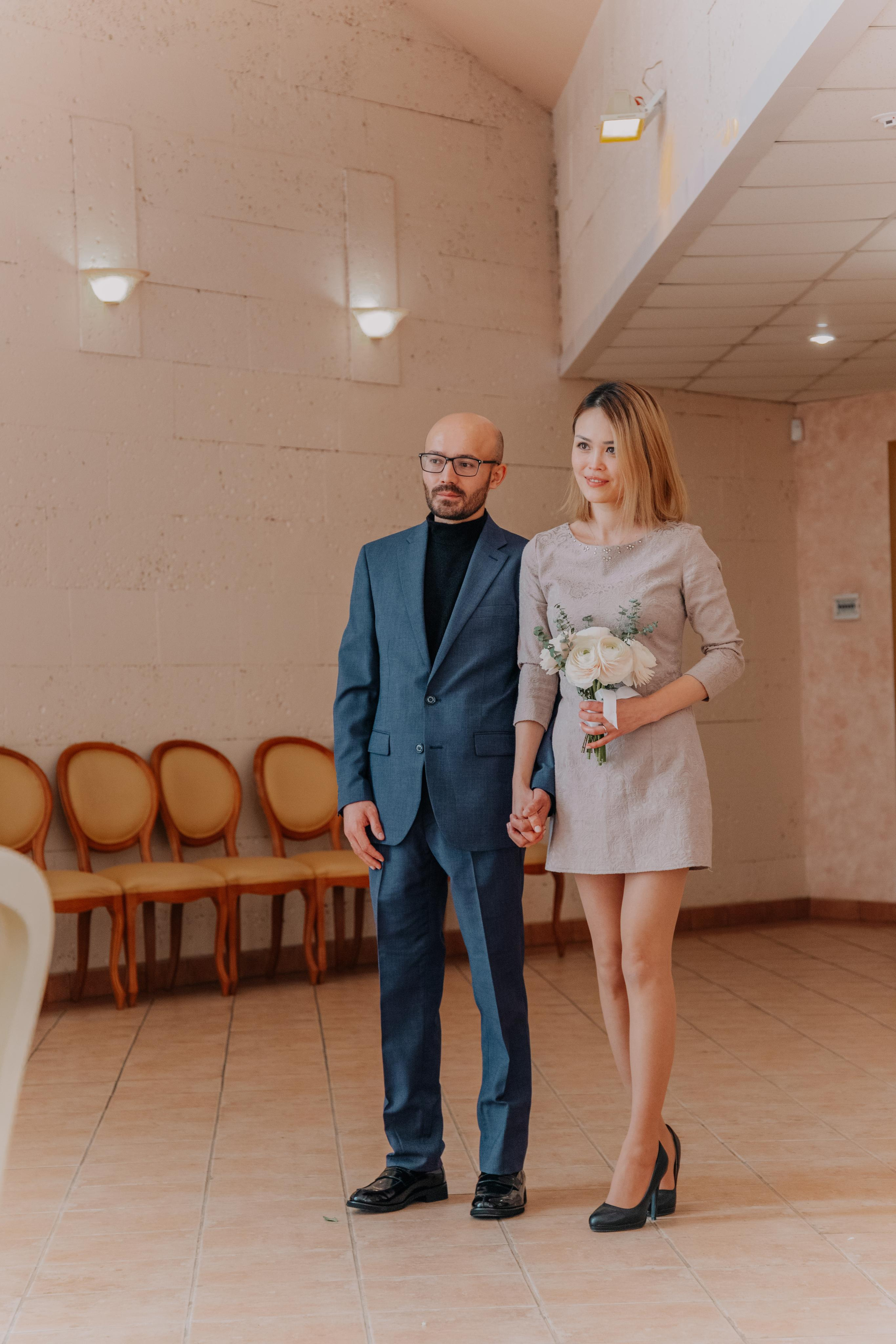 Виктория и Зунун (ЗАГС Видное). Семейный и свадебный фотограф Видное Москва Екатерина Пятова