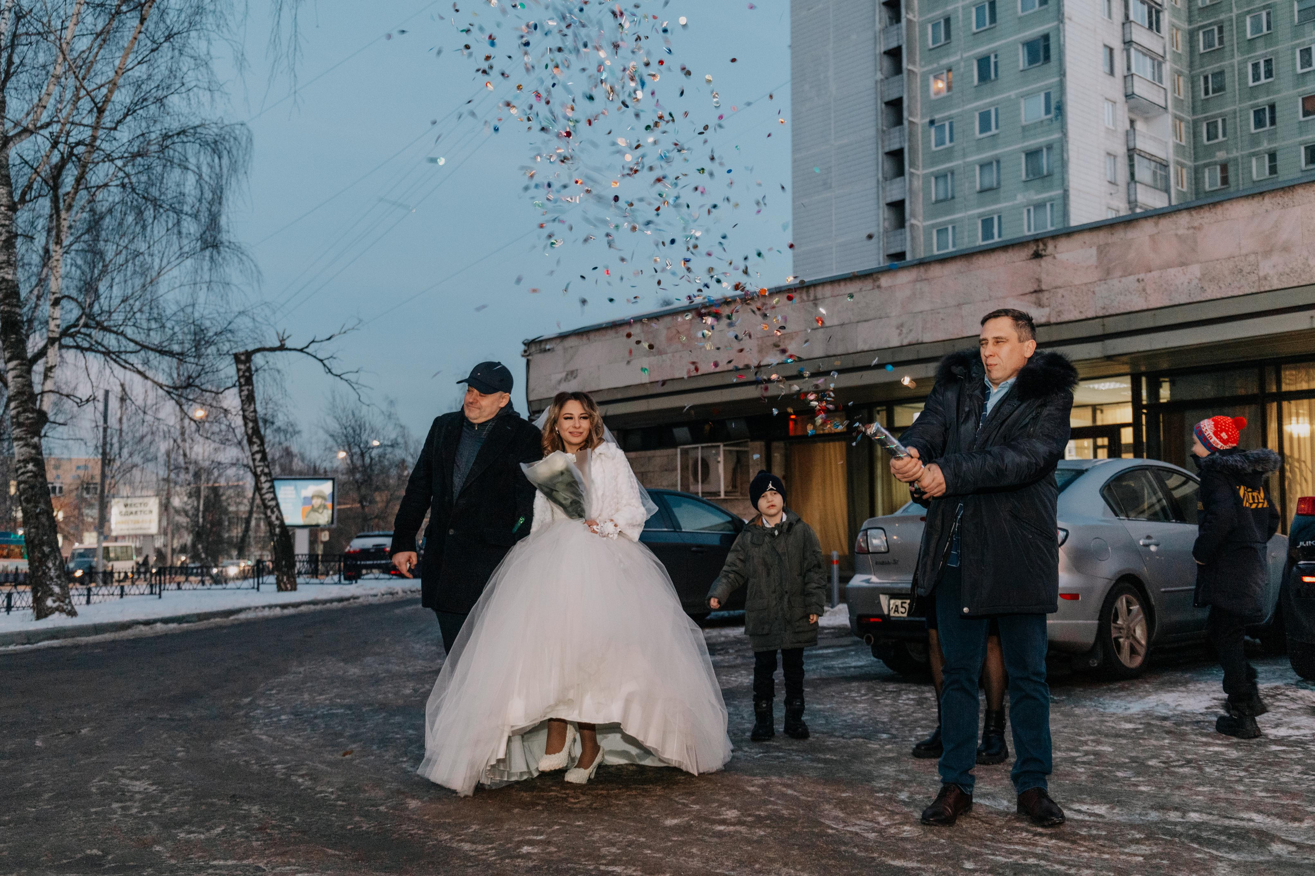 Сергей и Ольга (ЗАГС Видное). Семейный и свадебный фотограф Видное Москва Екатерина Пятова