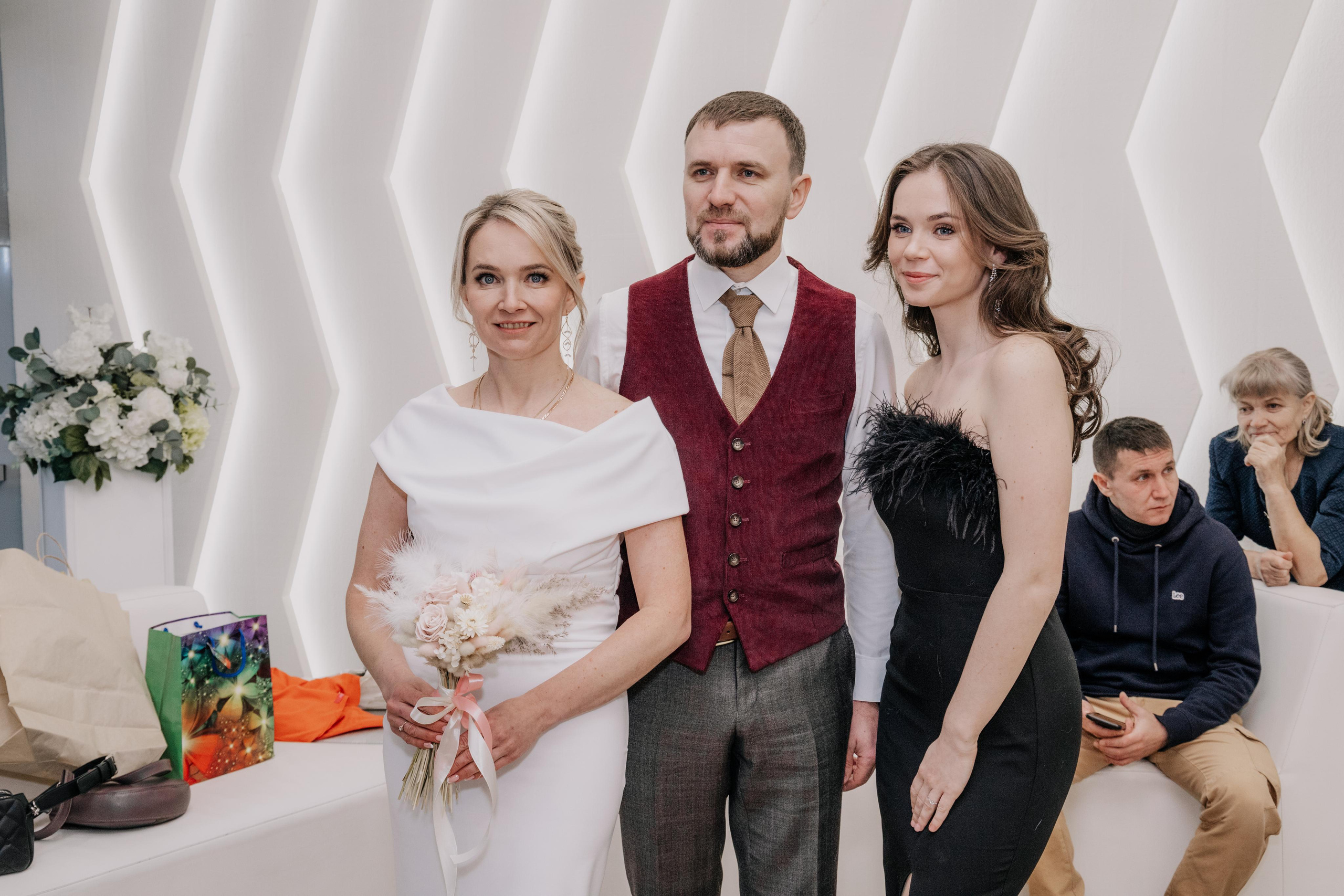 Вадим и Наталья (ЗАГС Домодедово). Семейный и свадебный фотограф Видное Москва Екатерина Пятова