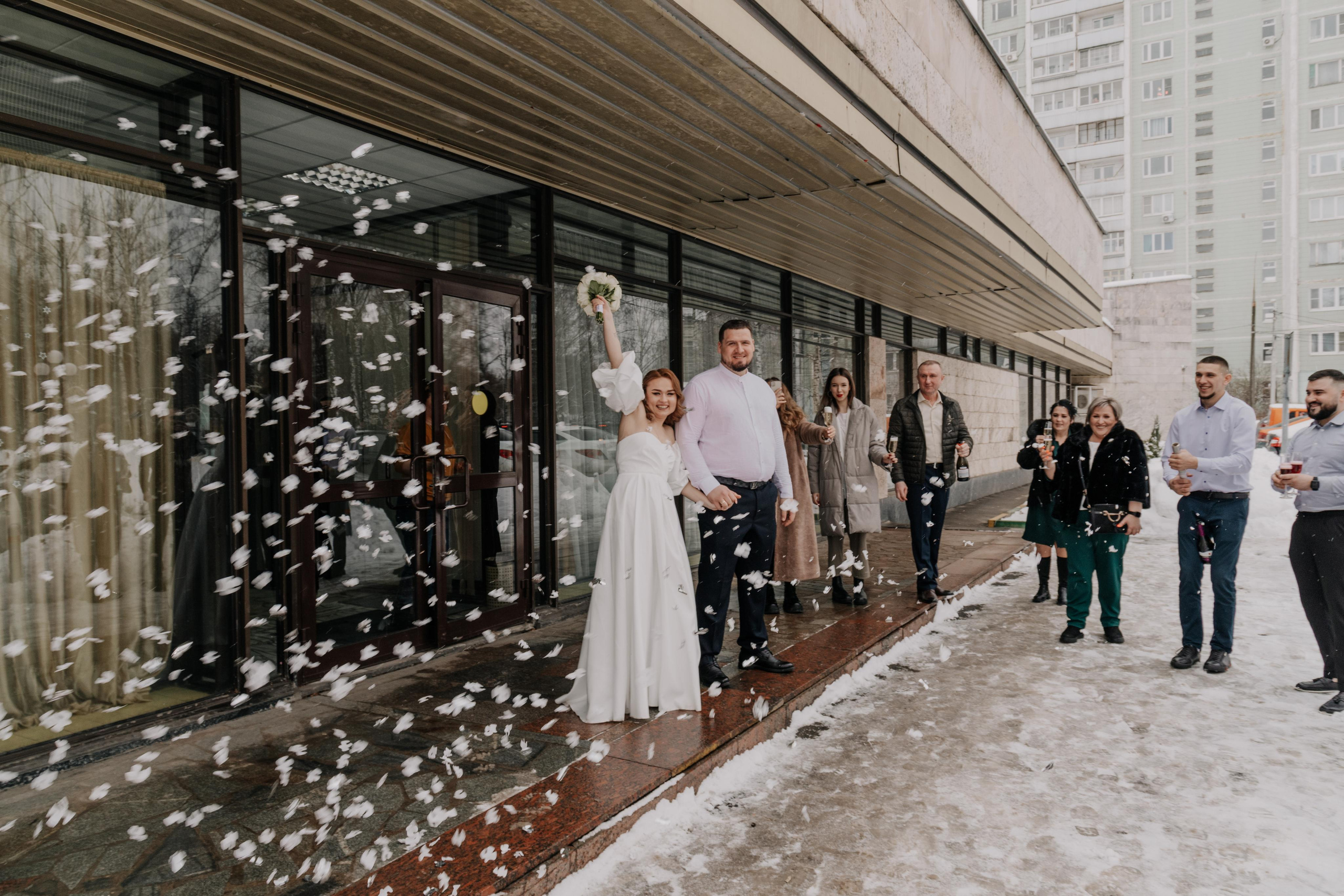Андрей и Диана (ЗАГС Видное). Семейный и свадебный фотограф Видное Москва Екатерина Пятова