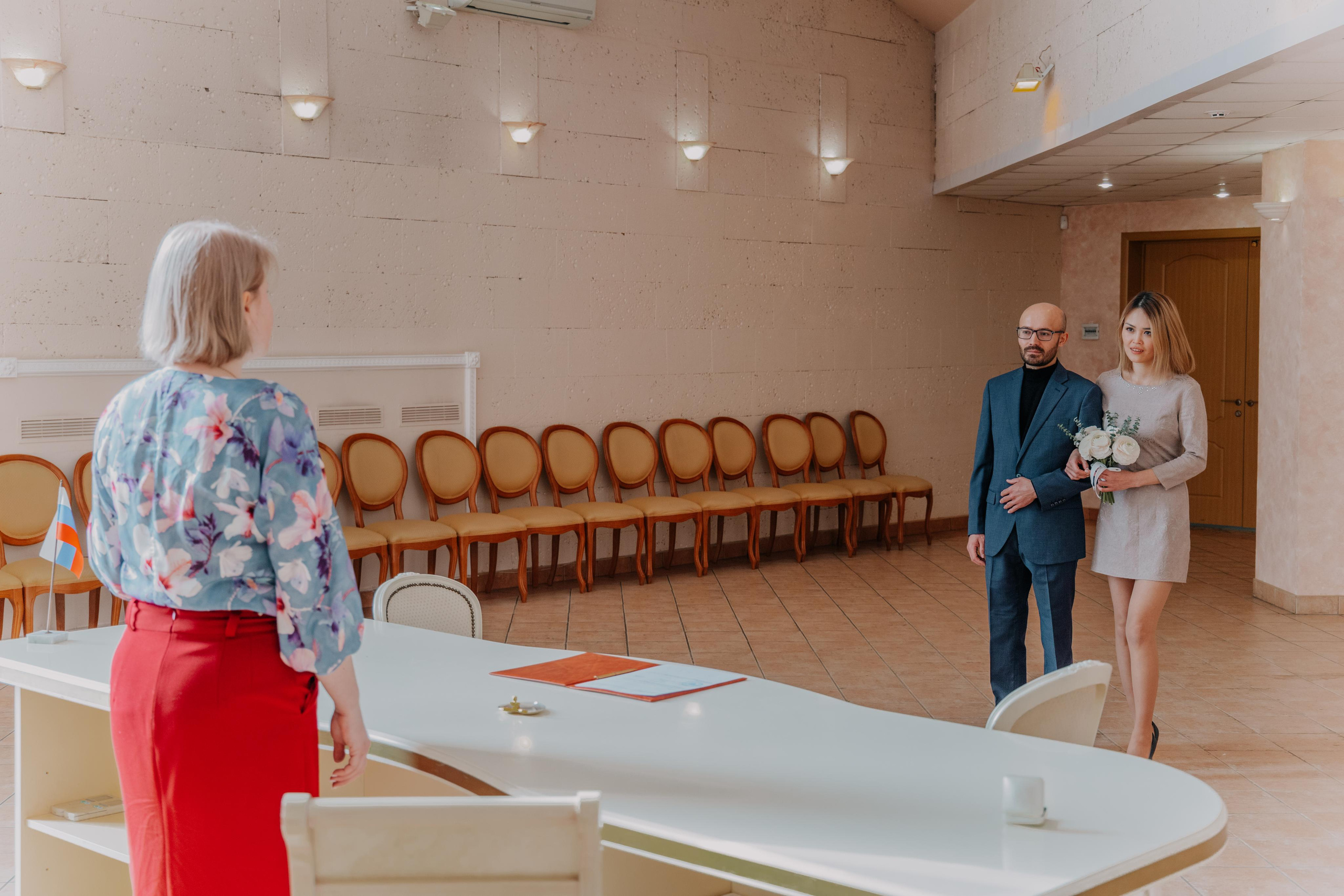 Виктория и Зунун (ЗАГС Видное). Семейный и свадебный фотограф Видное Москва Екатерина Пятова