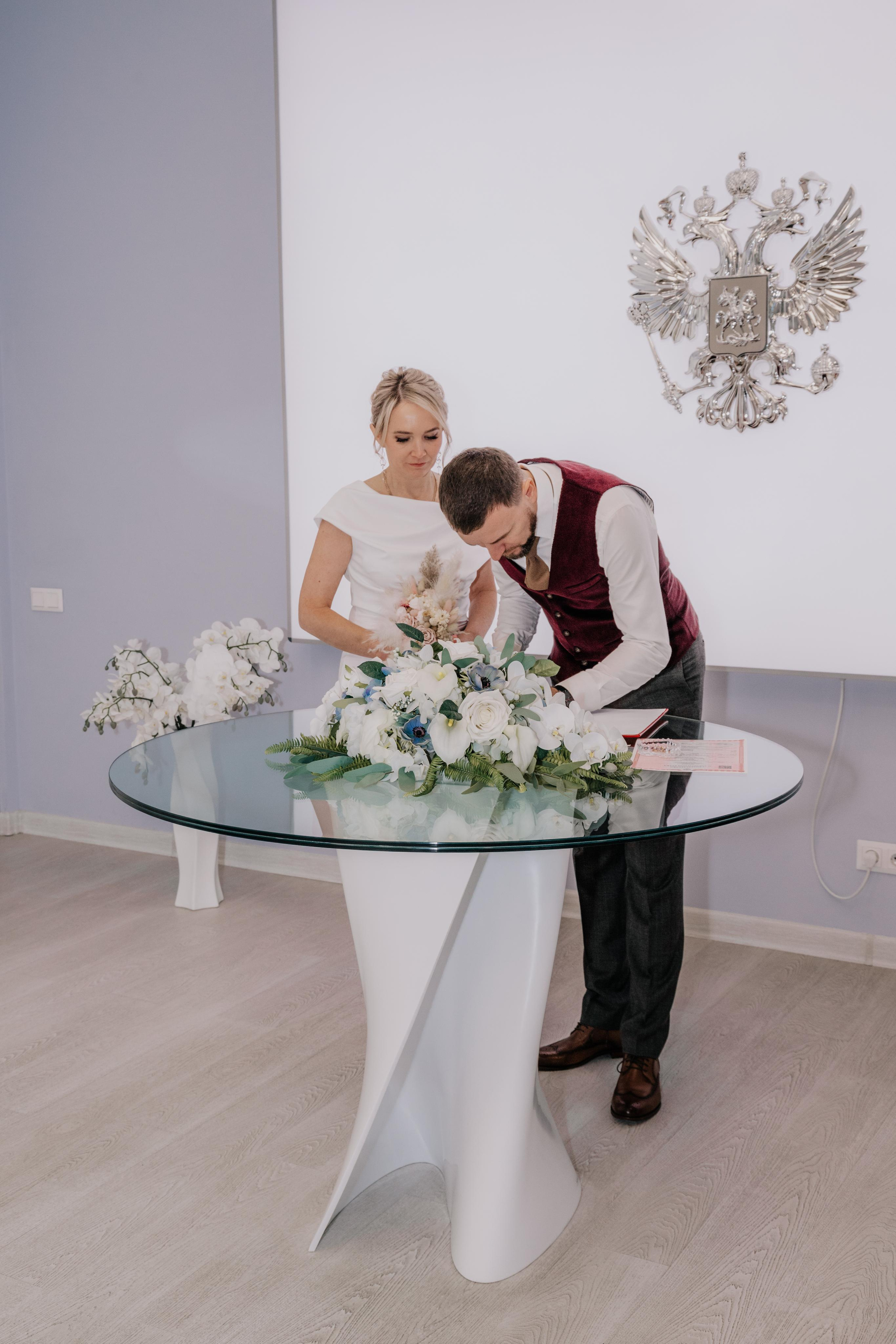 Вадим и Наталья (ЗАГС Домодедово). Семейный и свадебный фотограф Видное Москва Екатерина Пятова