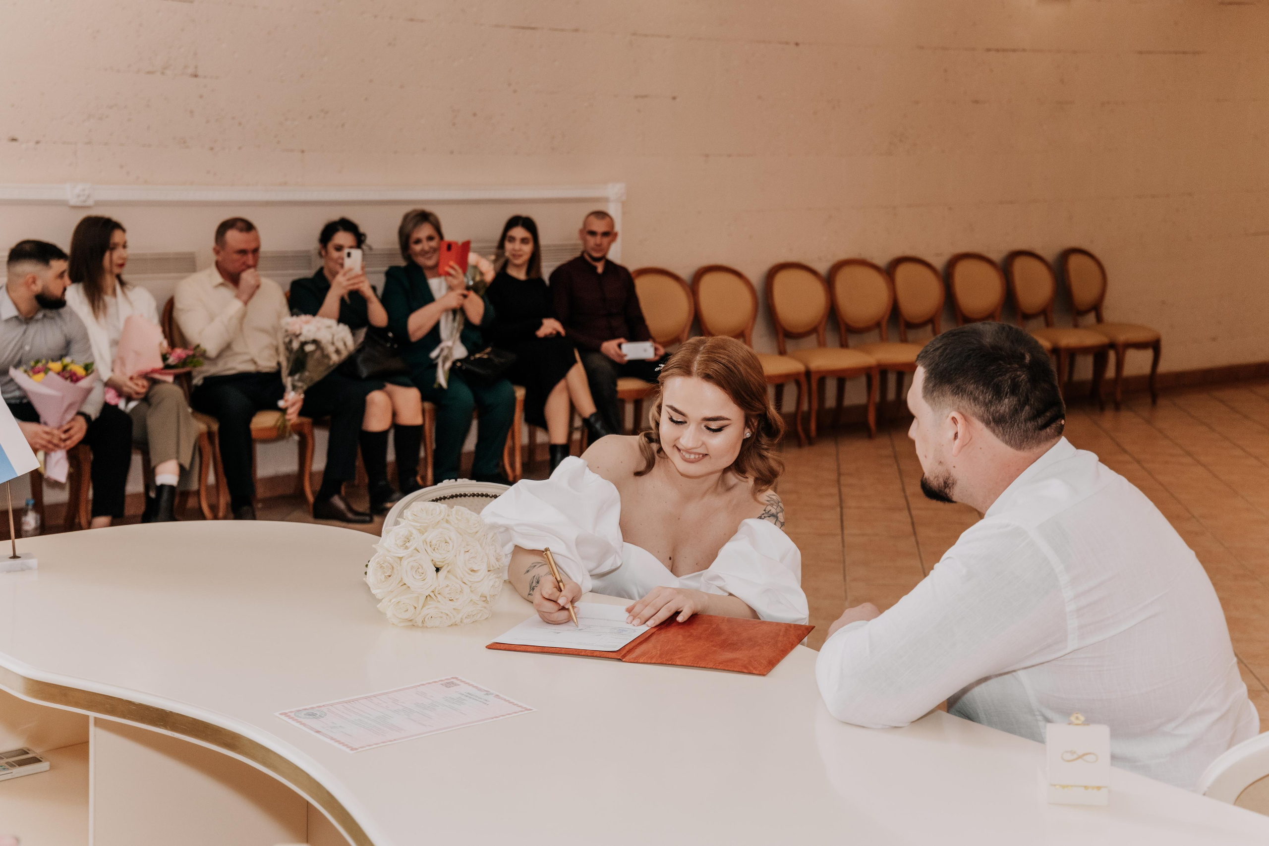 Андрей и Диана (ЗАГС Видное). Семейный и свадебный фотограф Видное Москва Екатерина Пятова