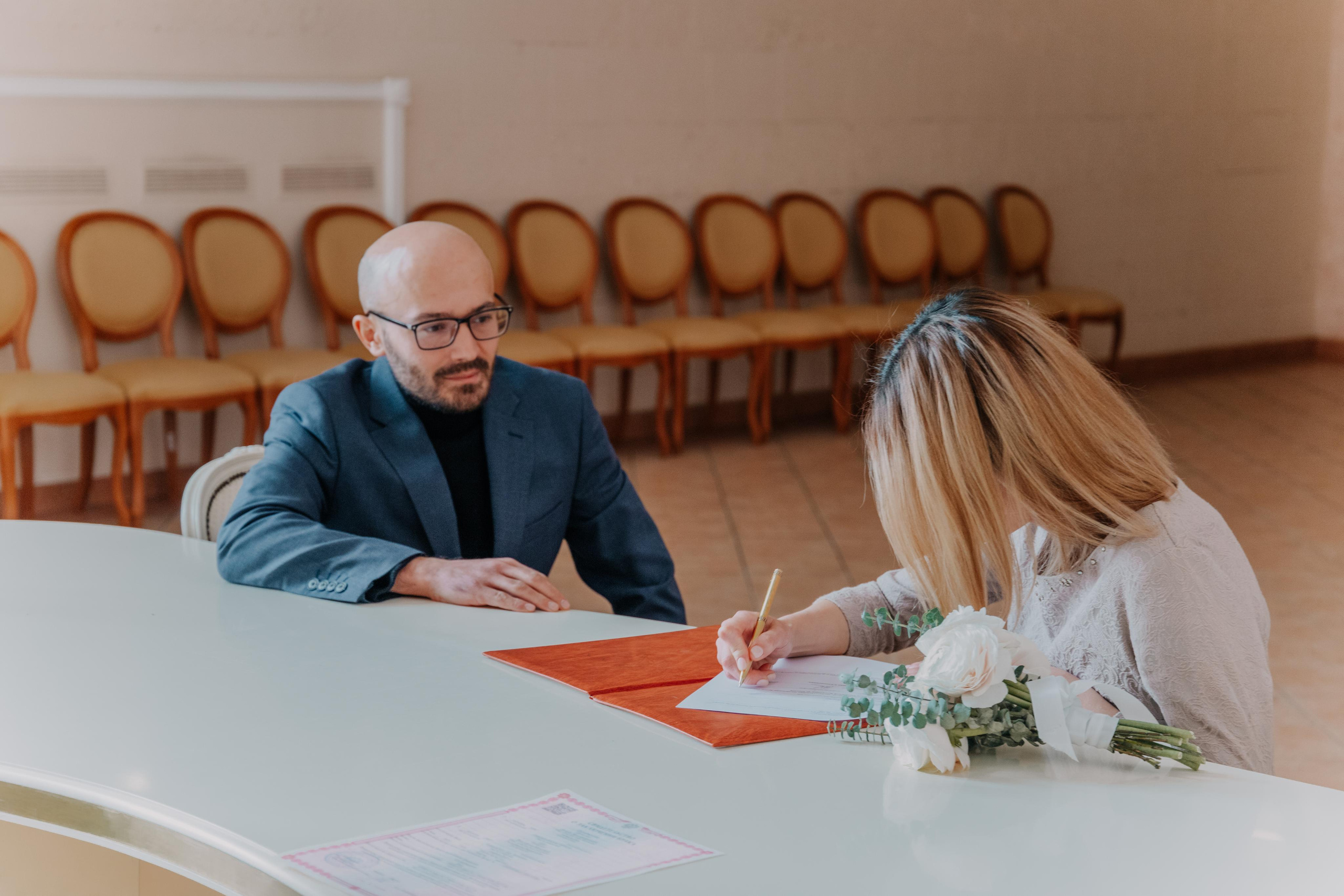 Виктория и Зунун (ЗАГС Видное). Семейный и свадебный фотограф Видное Москва Екатерина Пятова