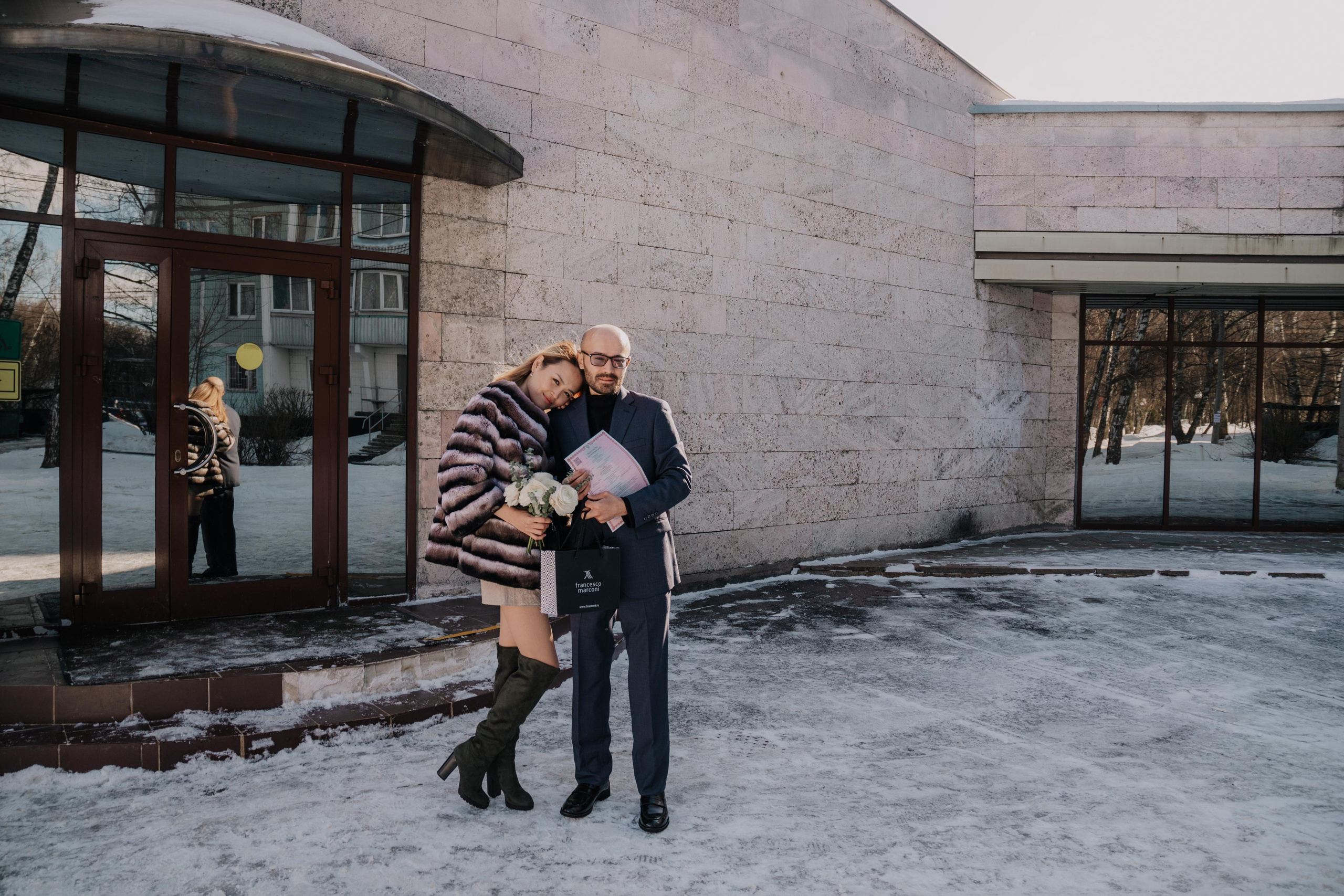 Виктория и Зунун (ЗАГС Видное). Семейный и свадебный фотограф Видное Москва Екатерина Пятова