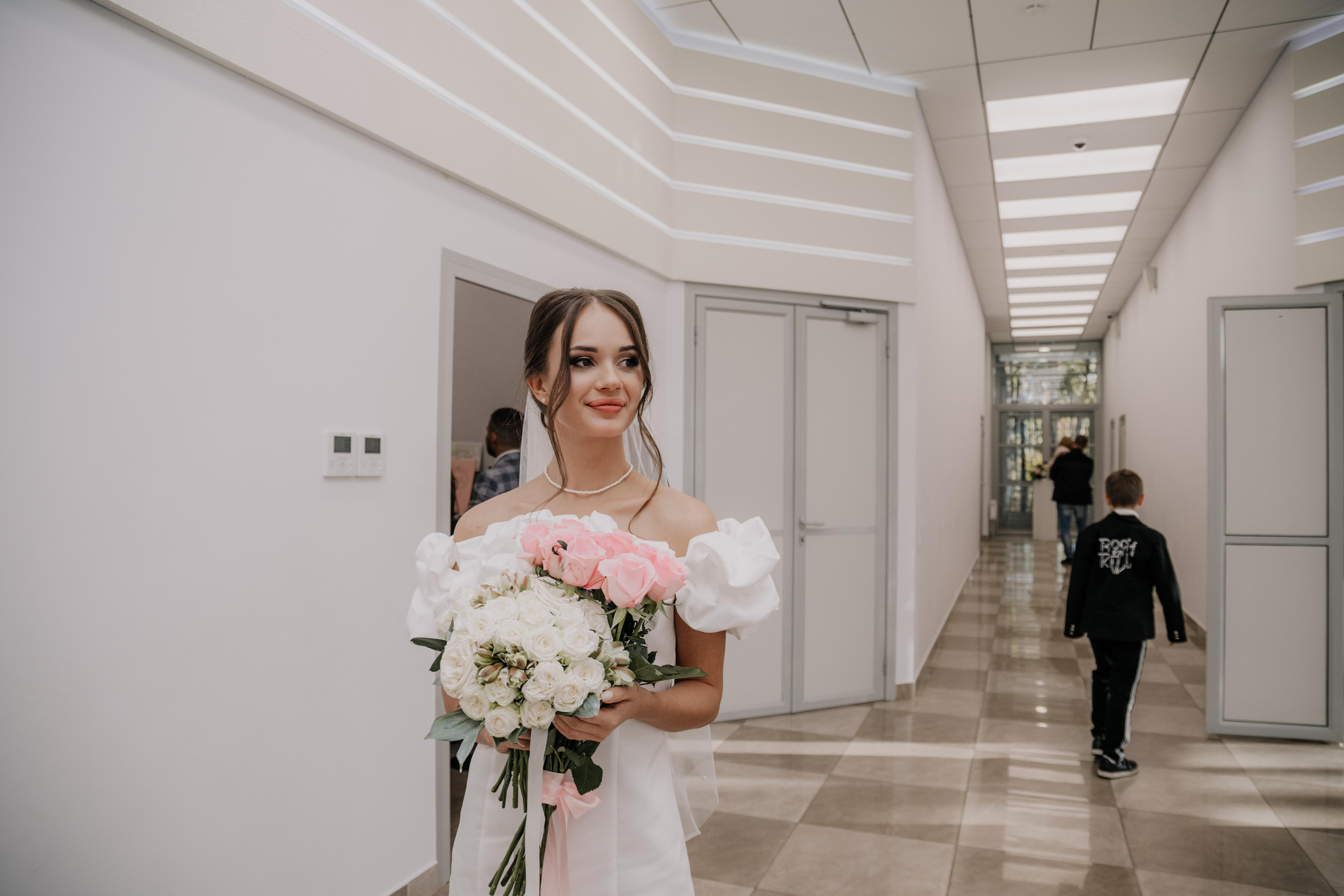 Яна и Геннадий (ЗАГС Домодедово). Семейный и свадебный фотограф Видное Москва Екатерина Пятова