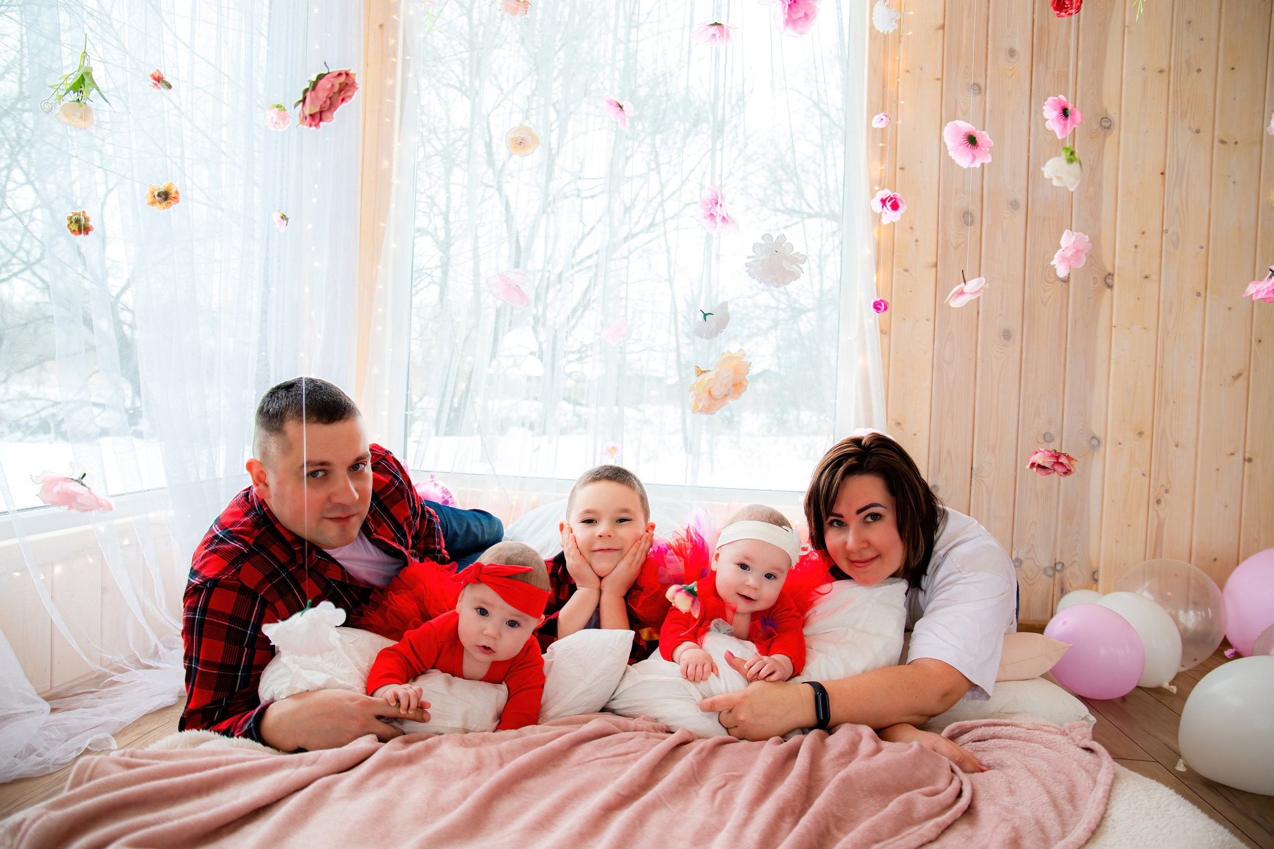 Наталья и семья (Фотодеревня Видное). Семейный и свадебный фотограф Видное Москва Екатерина Пятова