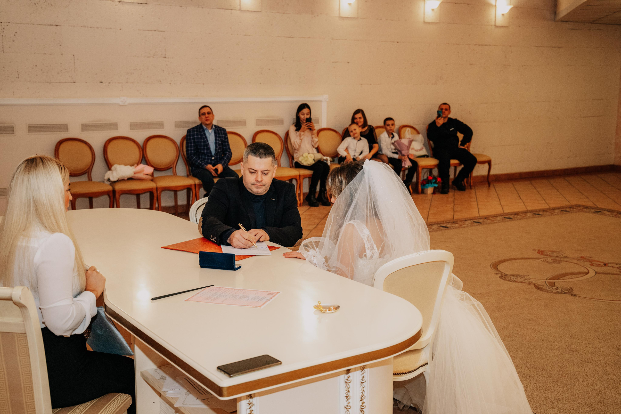 Сергей и Ольга (ЗАГС Видное). Семейный и свадебный фотограф Видное Москва Екатерина Пятова