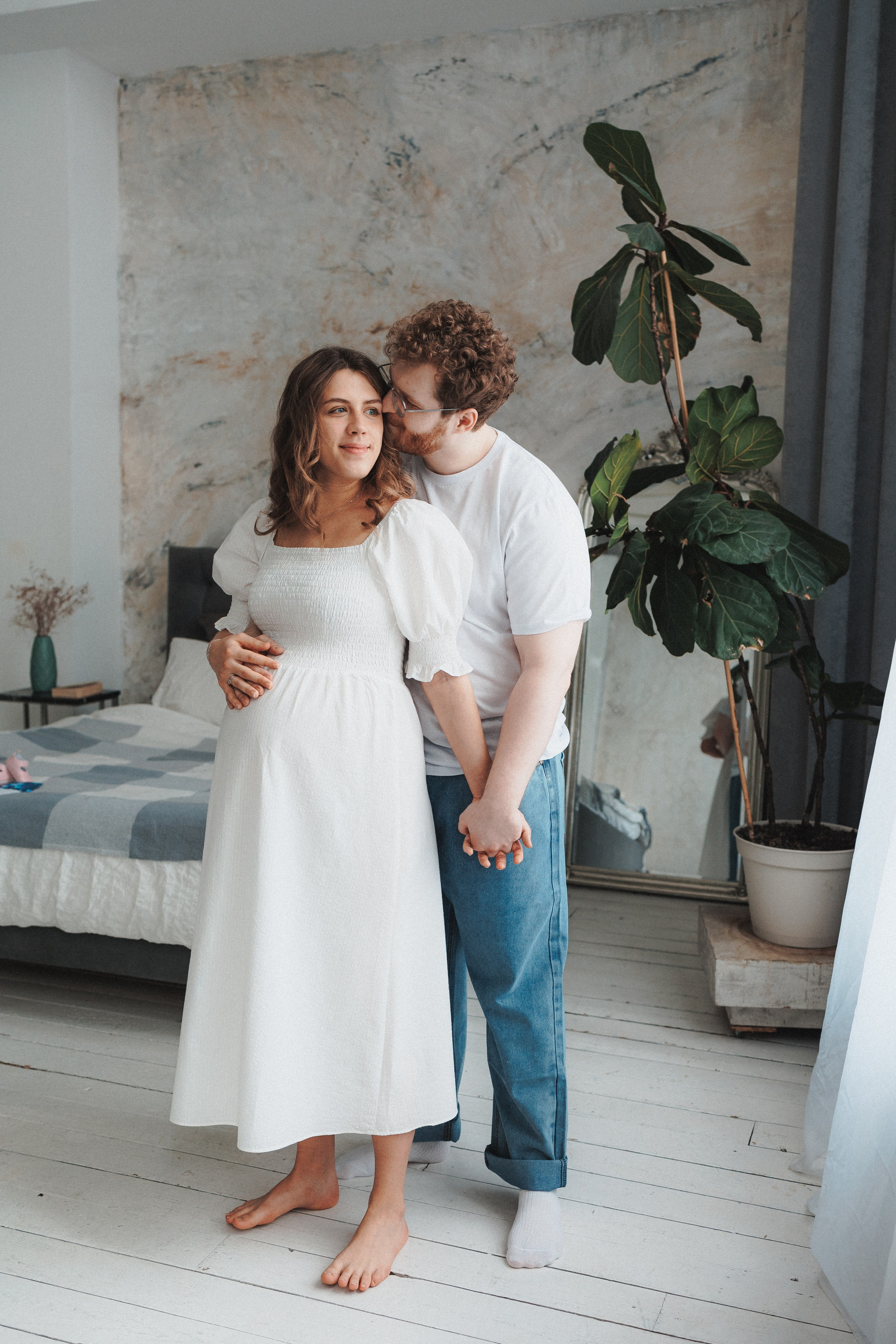 Любовь — это когда ты под сердцем носишь его ребенка. Фотограф Москва Светлана Кирюшина