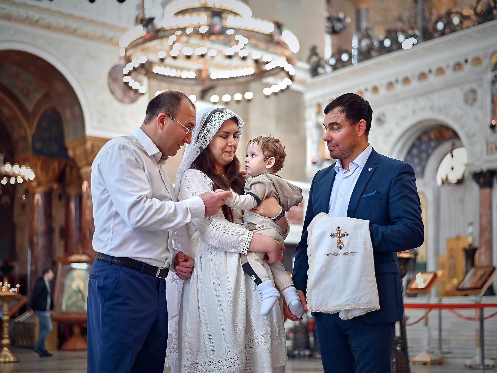 Крещение Дани | Морской Никольский собор. Свадебный фотограф, видеограф, рилсмейкер в Санкт-Петербурге и Москве