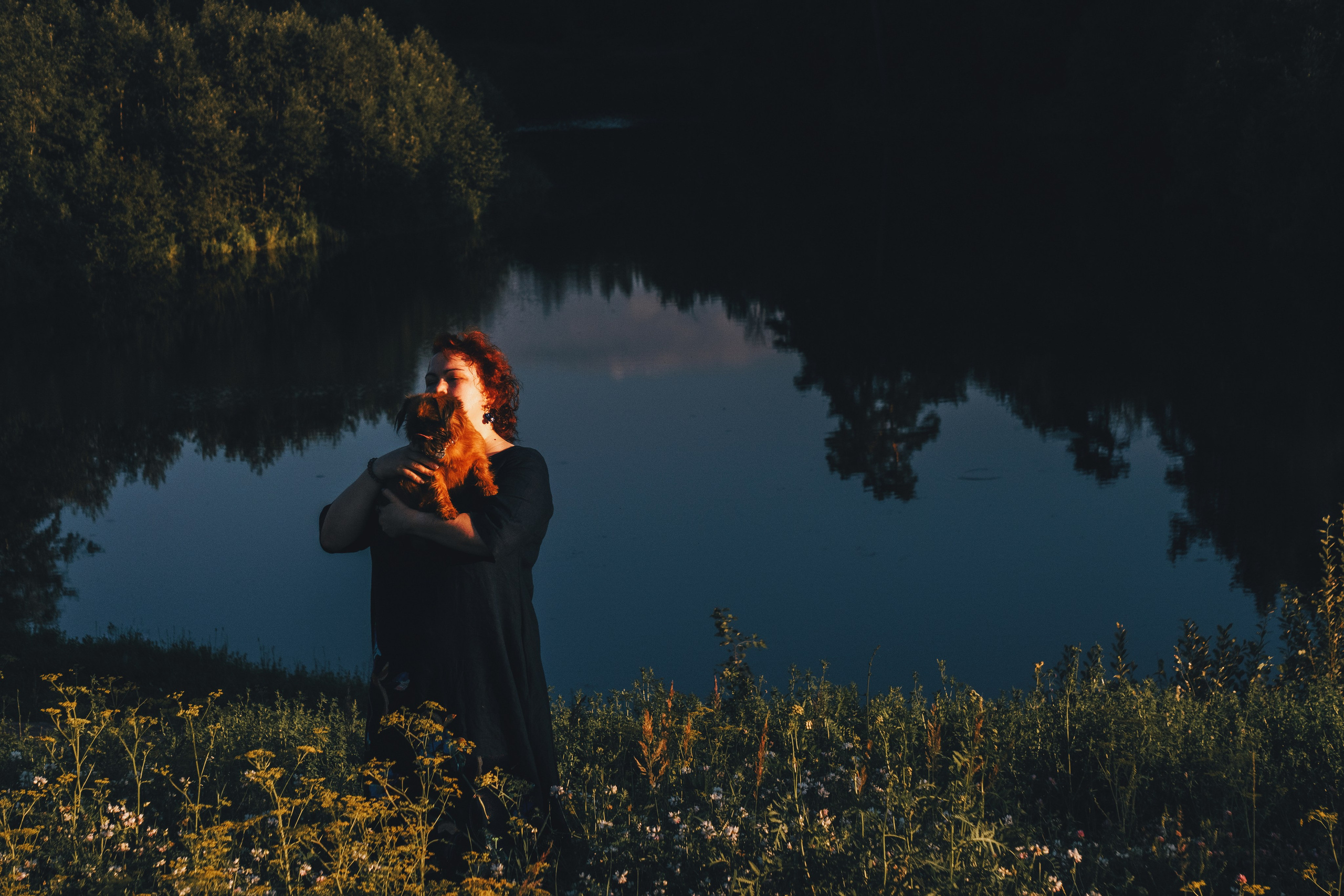 Катя и Яшма. Фотограф-анималист Ксения Воробьева, Москва