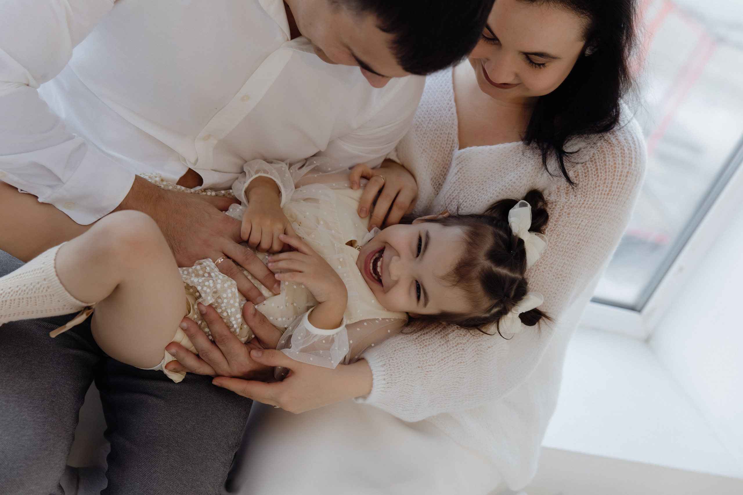 Николай, Зарина и Кира. Семейный и свадебный фотограф в Челябинске Мария Леонтьева