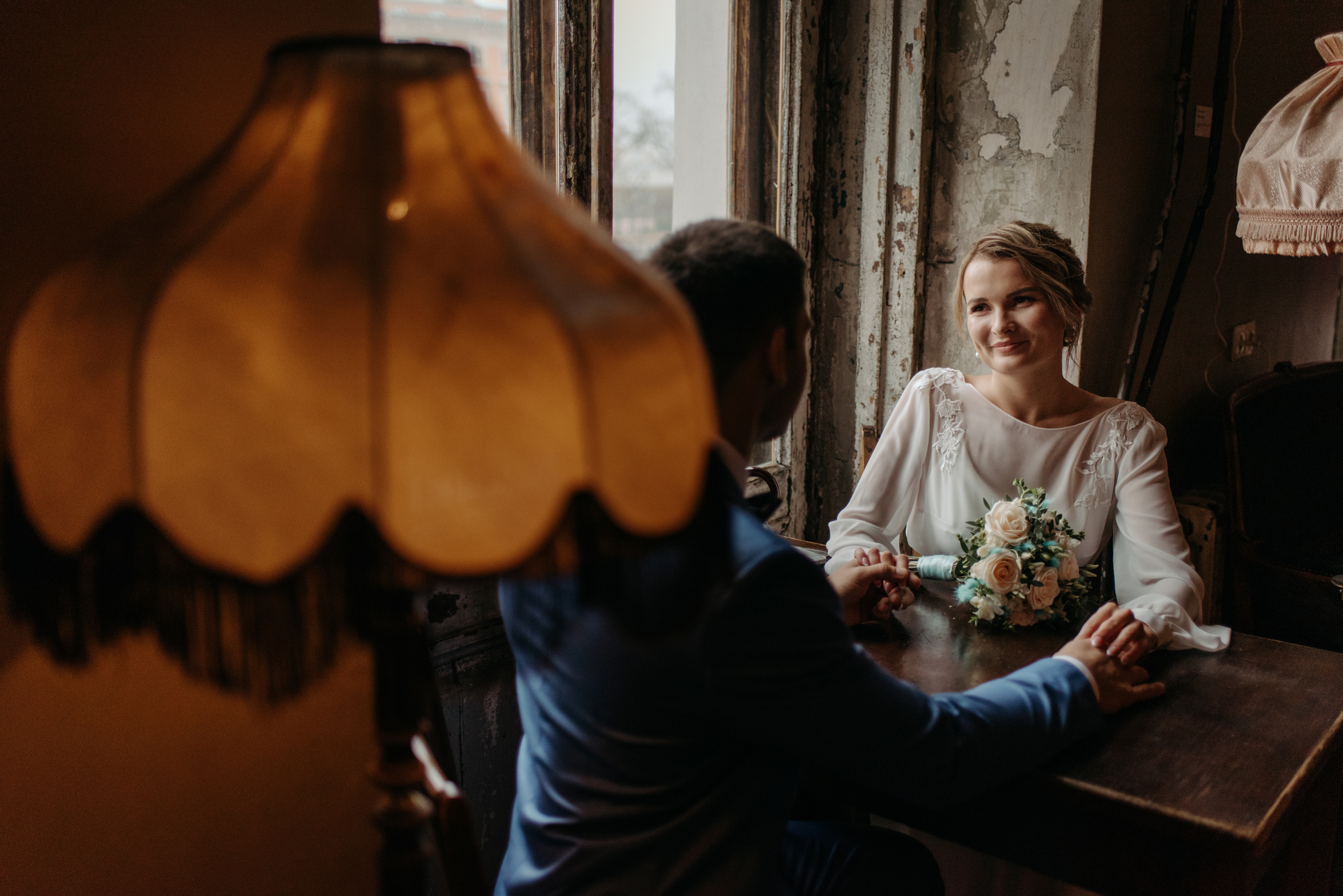 Осенняя свадьба Надежды и Дмитрия. Свадебный фотограф в Санкт-Петербурге Венера Ахметова