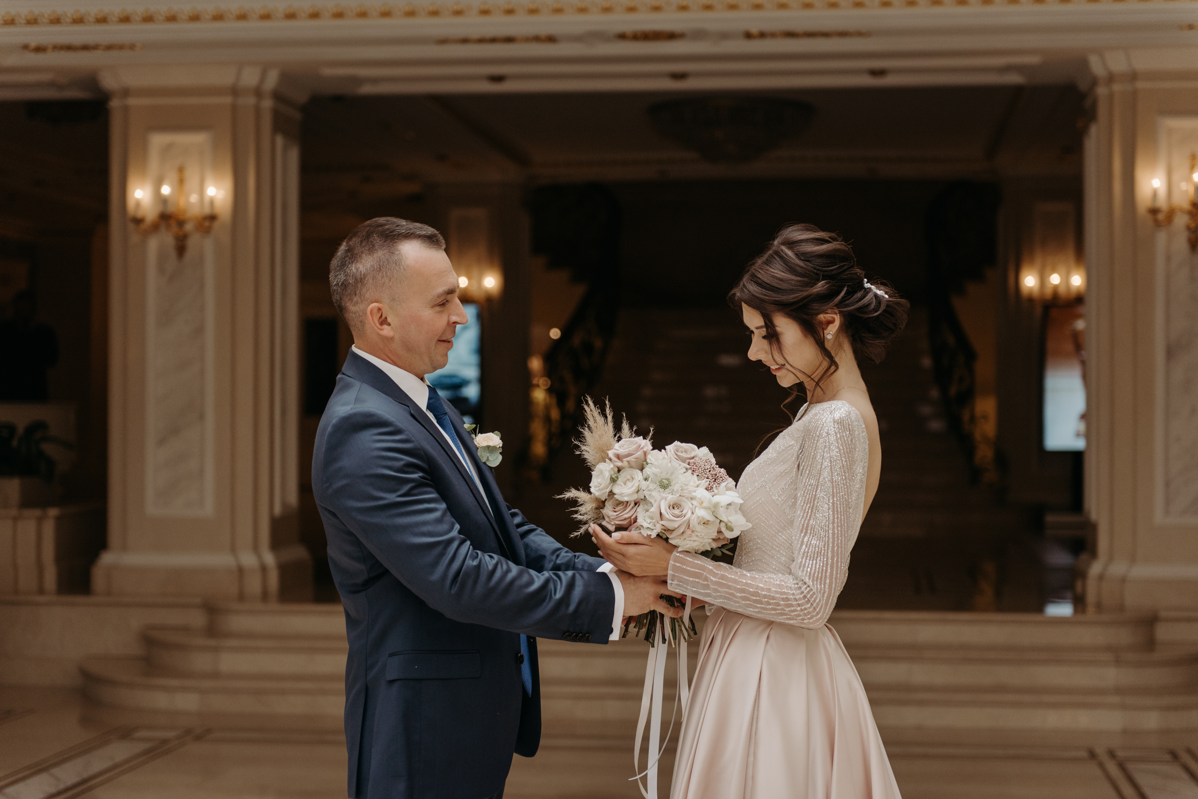 Осенняя свадьба Екатерины и Евгения. Свадебный фотограф в Санкт-Петербурге Венера Ахметова