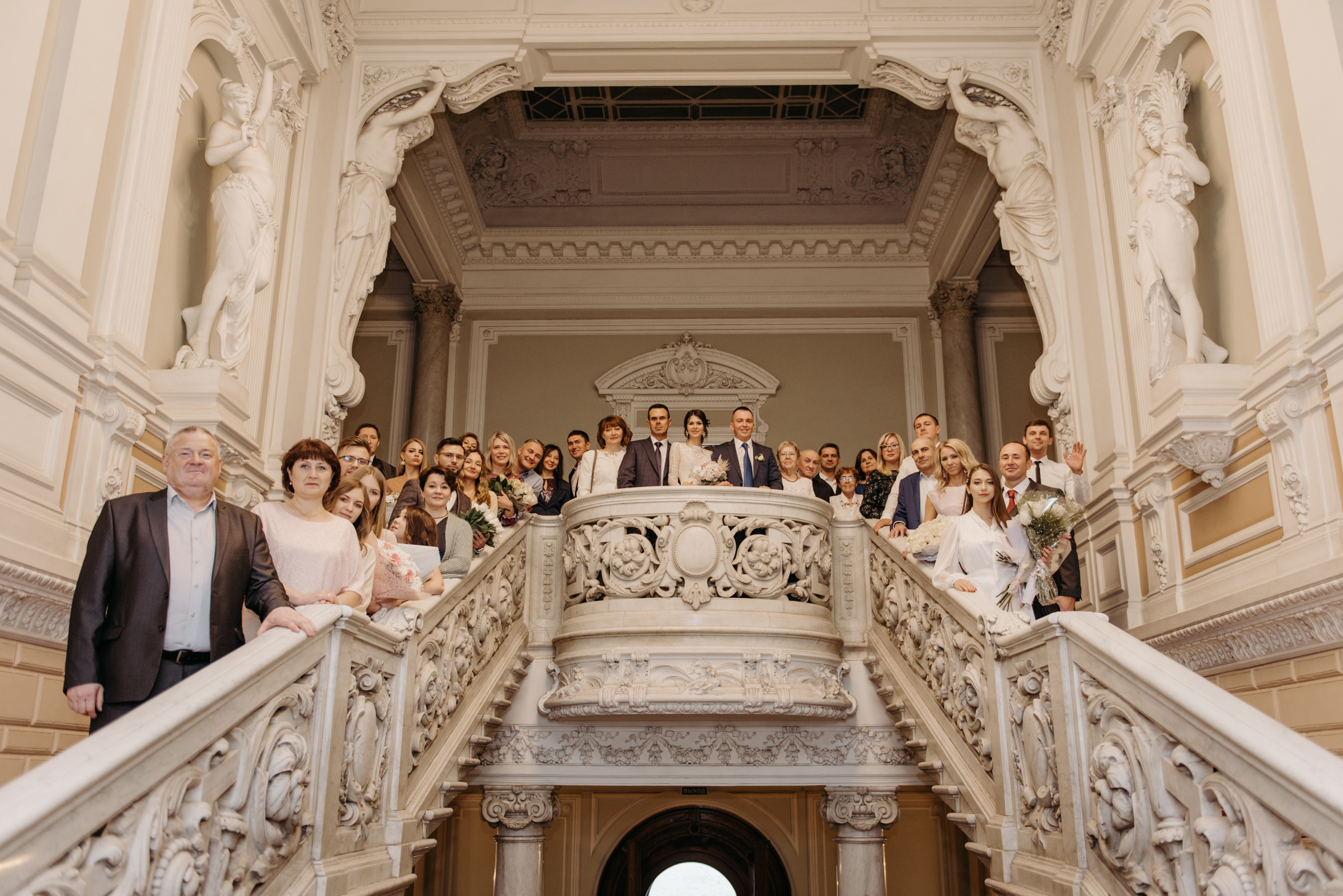 Осенняя свадьба Екатерины и Евгения. Свадебный фотограф в Санкт-Петербурге Венера Ахметова