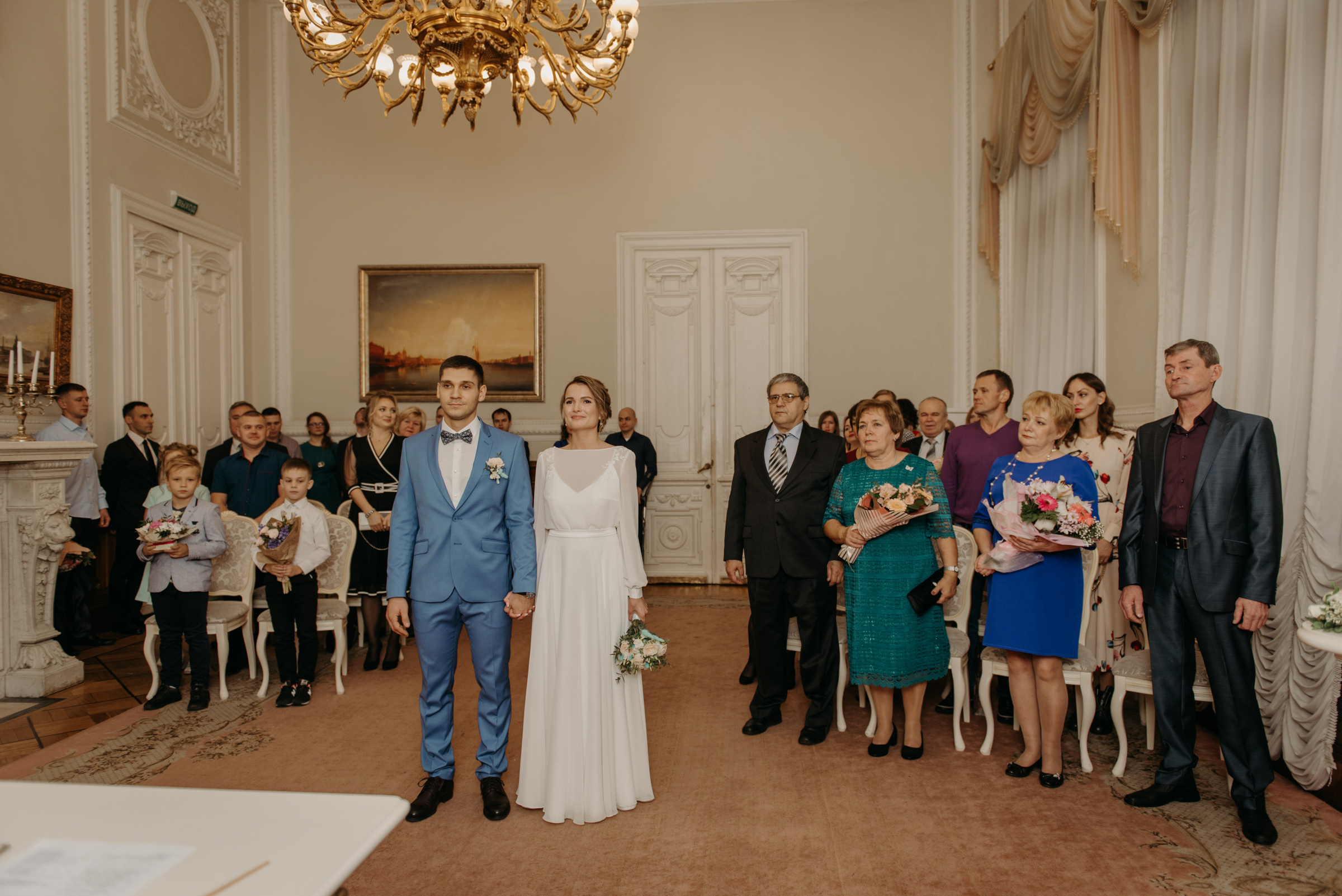 Осенняя свадьба Надежды и Дмитрия. Свадебный фотограф в Санкт-Петербурге Венера Ахметова