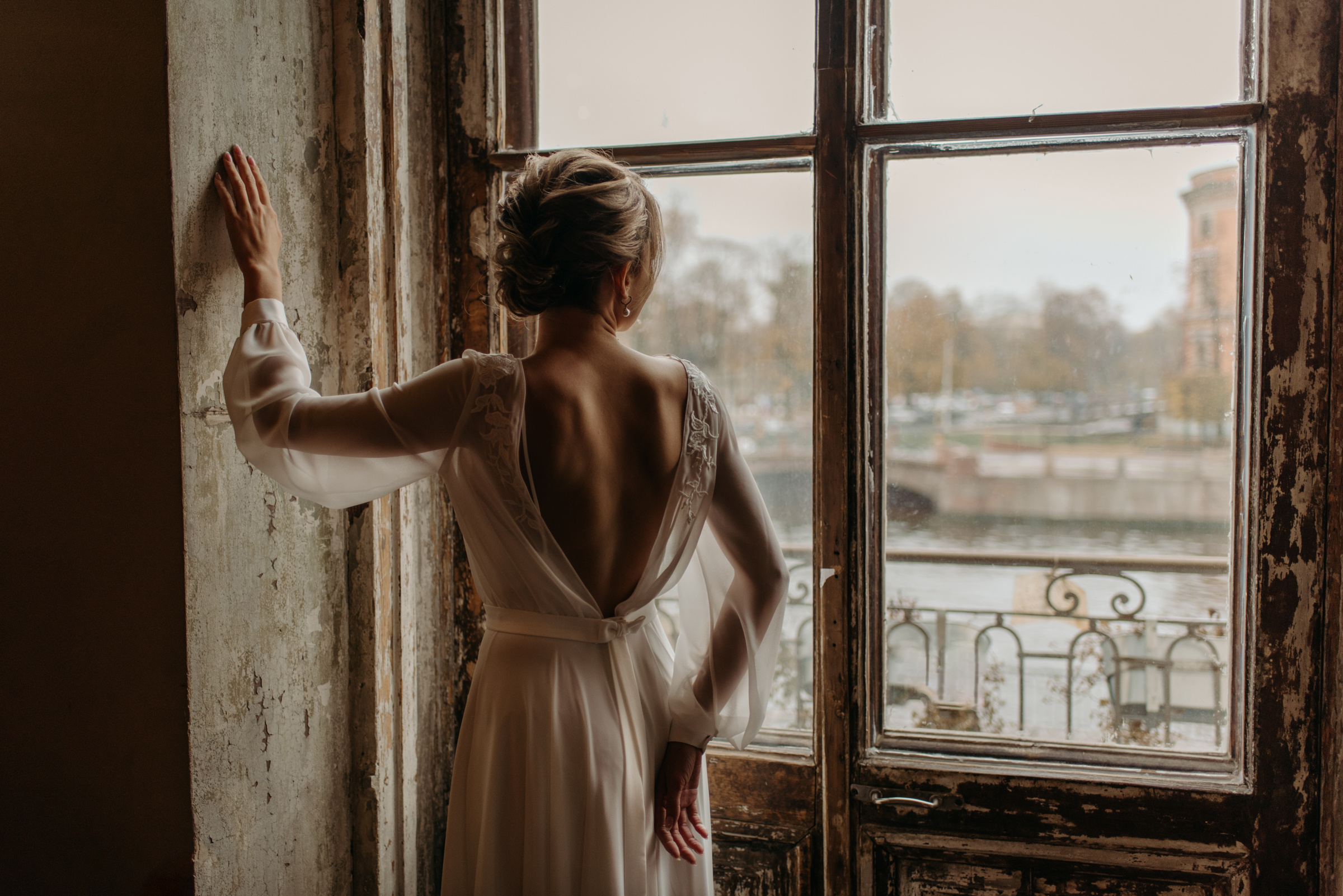 Осенняя свадьба Надежды и Дмитрия. Свадебный фотограф в Санкт-Петербурге Венера Ахметова