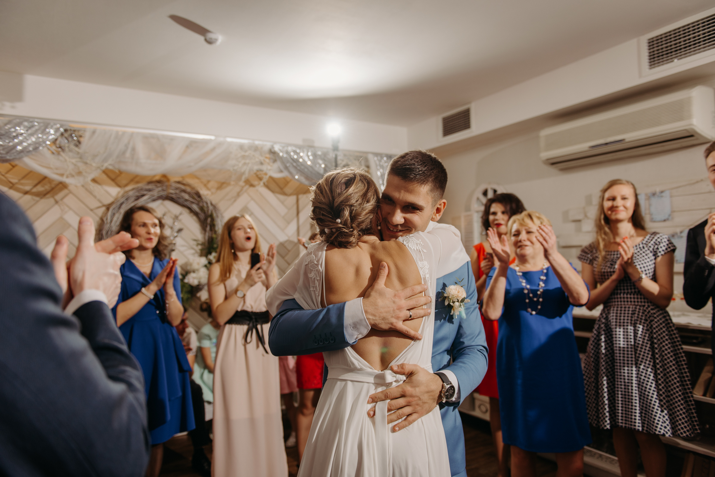 Осенняя свадьба Надежды и Дмитрия. Свадебный фотограф в Санкт-Петербурге Венера Ахметова