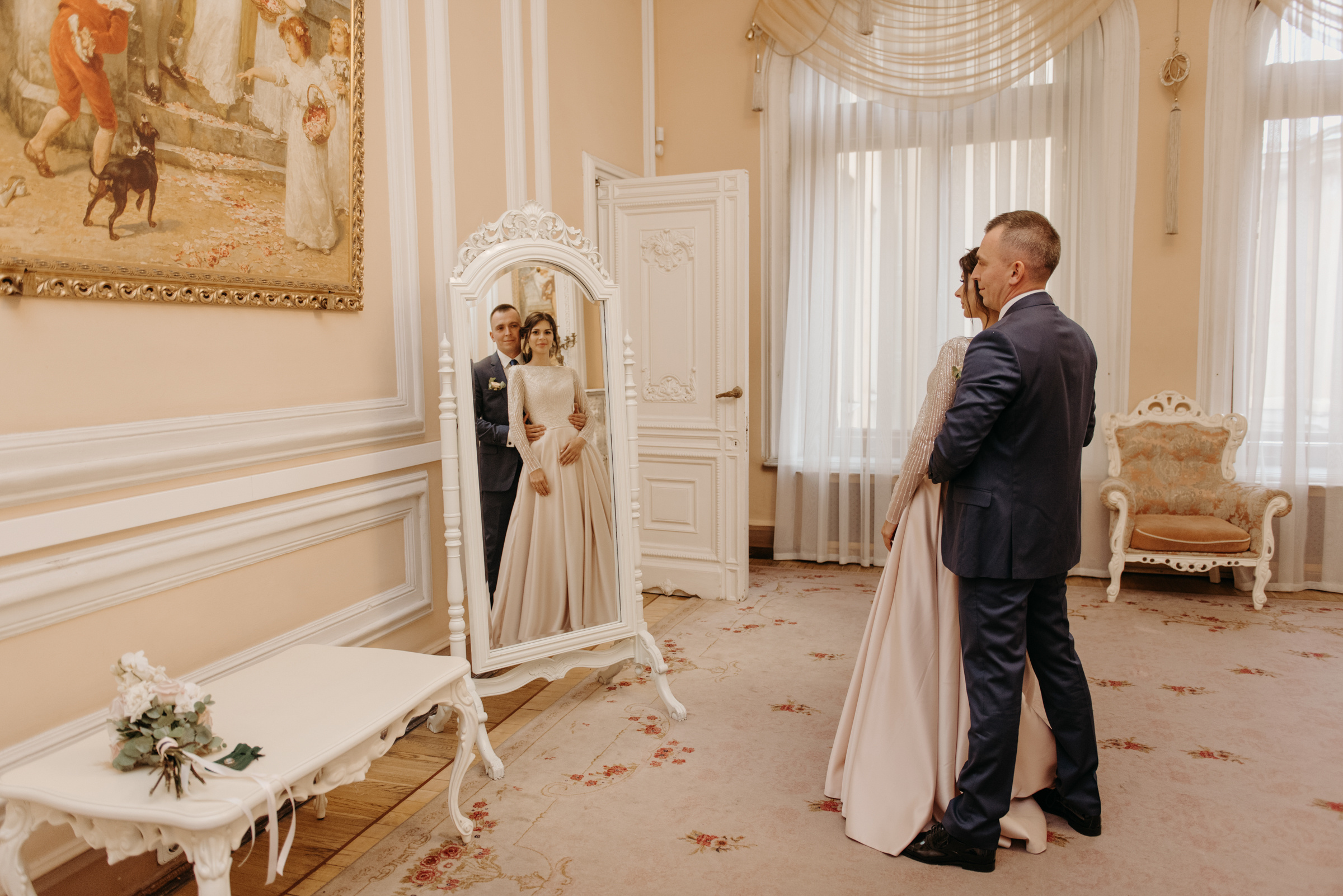 Осенняя свадьба Екатерины и Евгения. Свадебный фотограф в Санкт-Петербурге Венера Ахметова