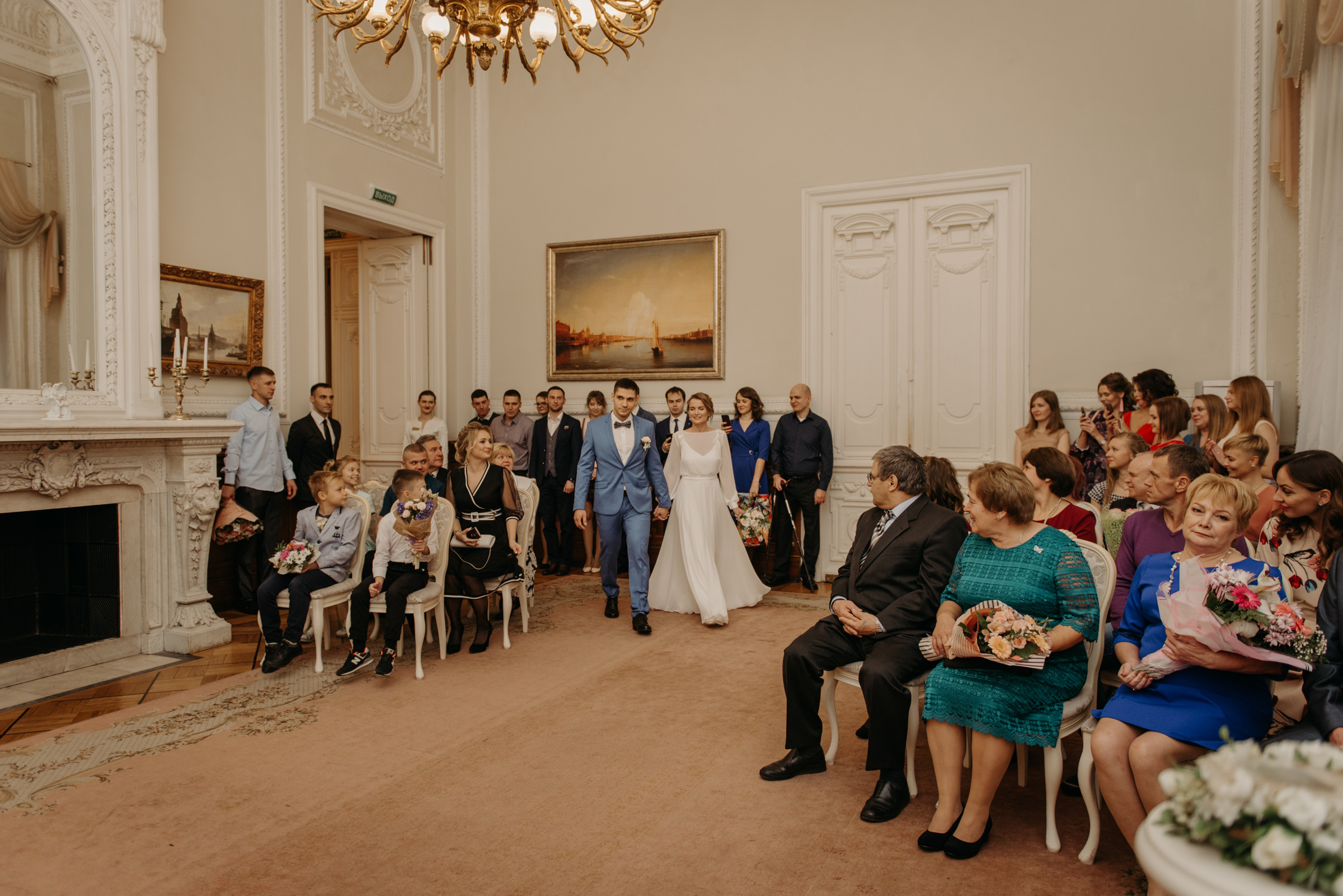 Осенняя свадьба Надежды и Дмитрия. Свадебный фотограф в Санкт-Петербурге Венера Ахметова