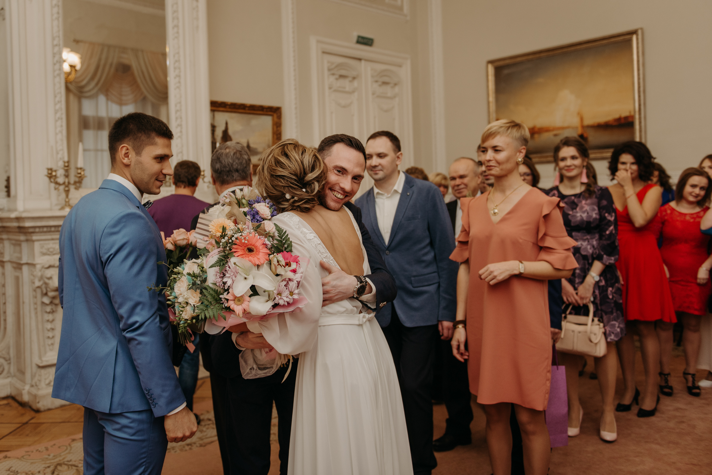 Осенняя свадьба Надежды и Дмитрия. Свадебный фотограф в Санкт-Петербурге Венера Ахметова