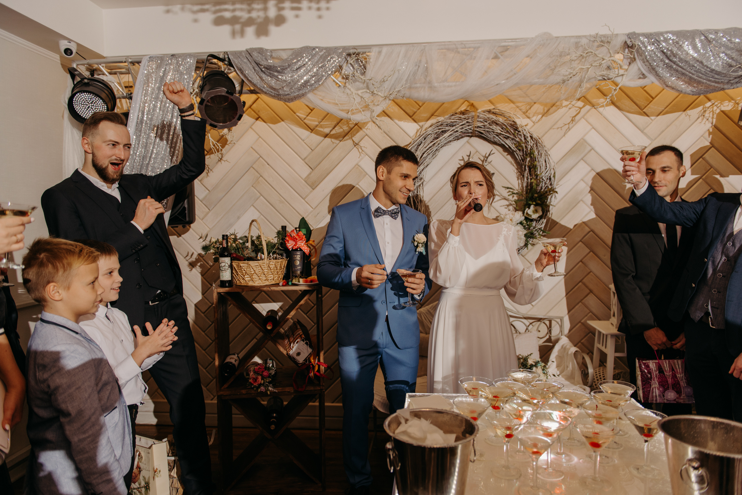 Осенняя свадьба Надежды и Дмитрия. Свадебный фотограф в Санкт-Петербурге Венера Ахметова