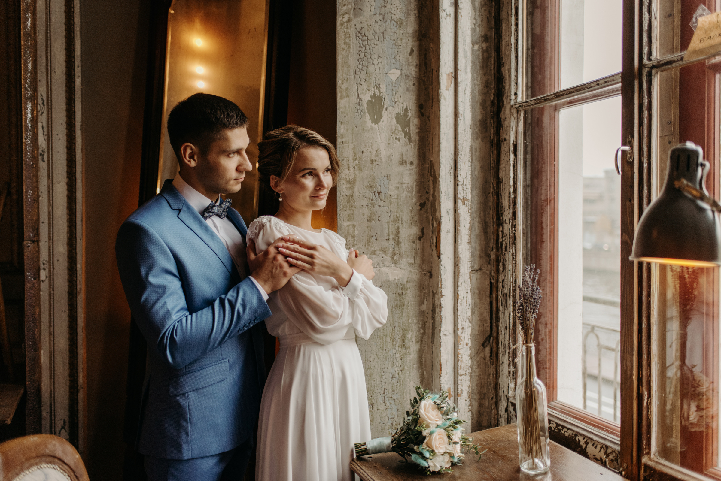 Осенняя свадьба Надежды и Дмитрия. Свадебный фотограф в Санкт-Петербурге Венера Ахметова