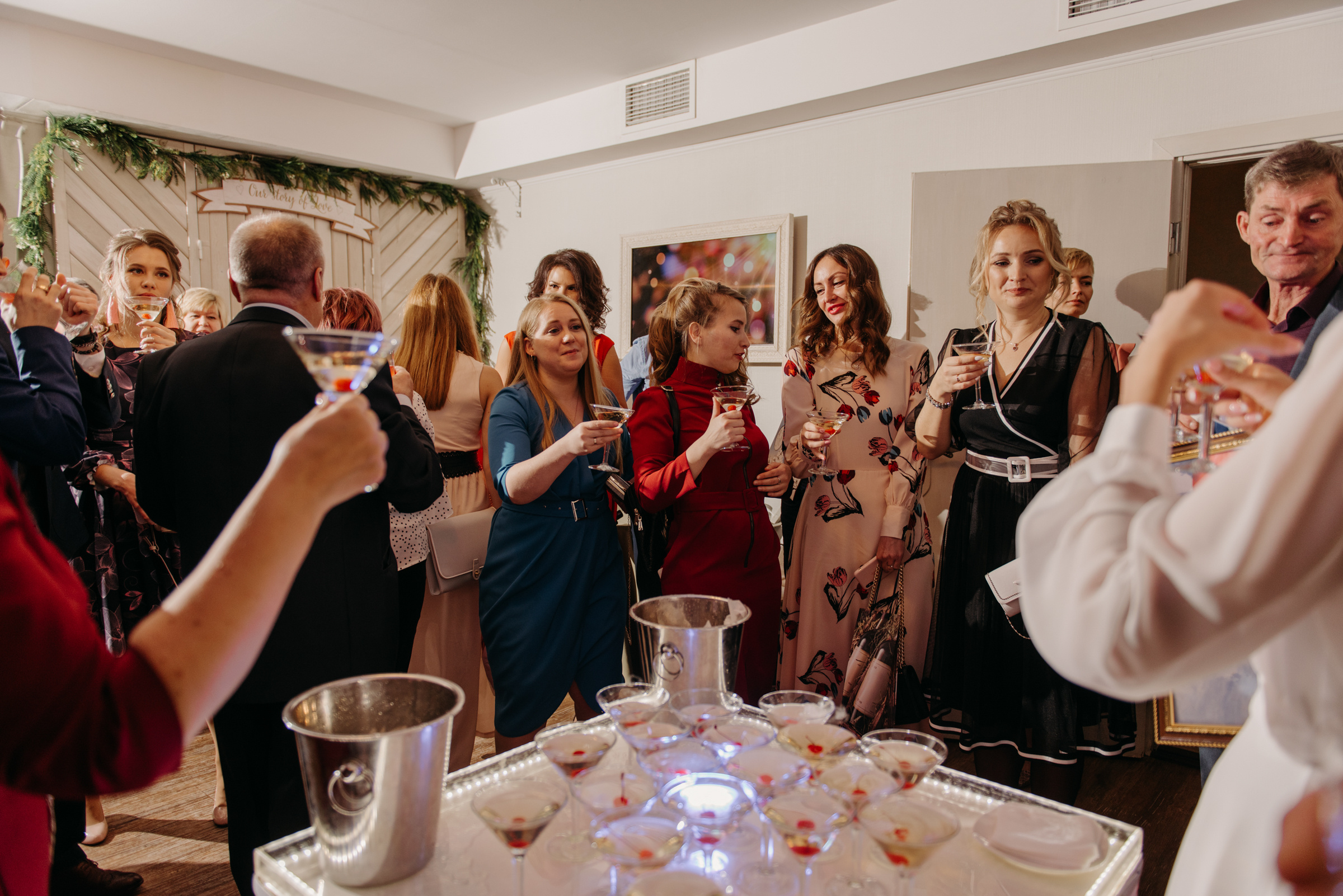 Осенняя свадьба Надежды и Дмитрия. Свадебный фотограф в Санкт-Петербурге Венера Ахметова