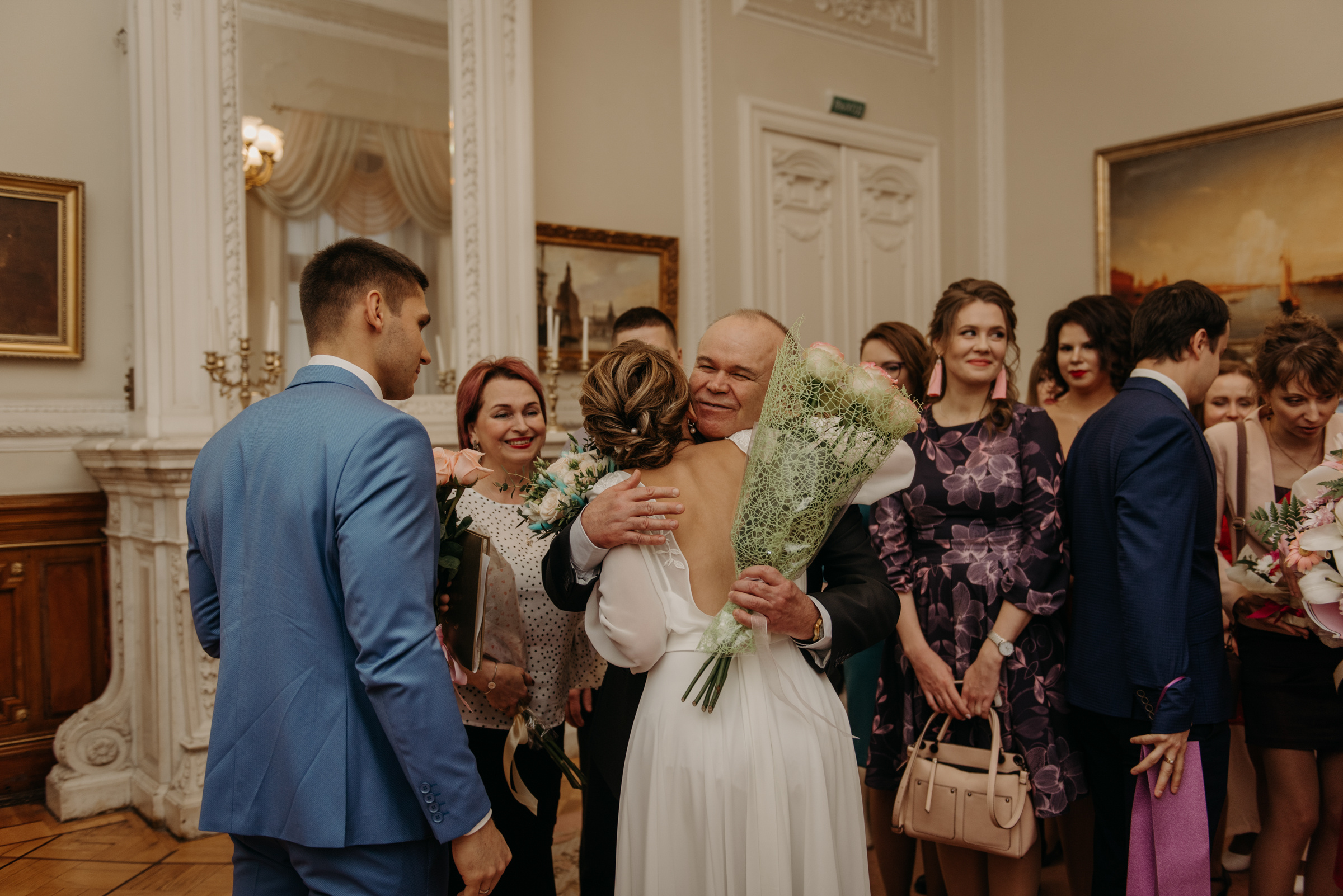 Осенняя свадьба Надежды и Дмитрия. Свадебный фотограф в Санкт-Петербурге Венера Ахметова