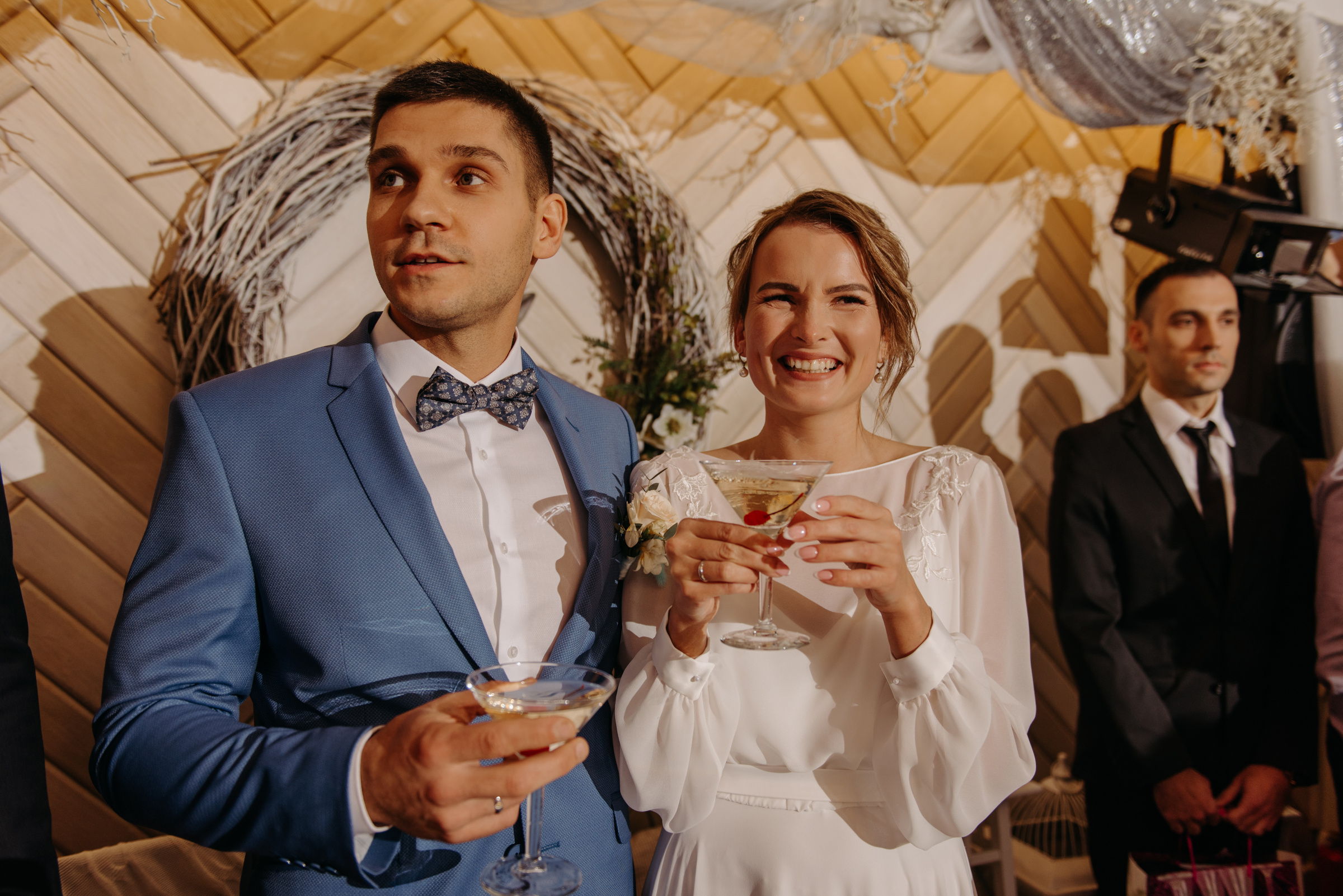 Осенняя свадьба Надежды и Дмитрия. Свадебный фотограф в Санкт-Петербурге Венера Ахметова