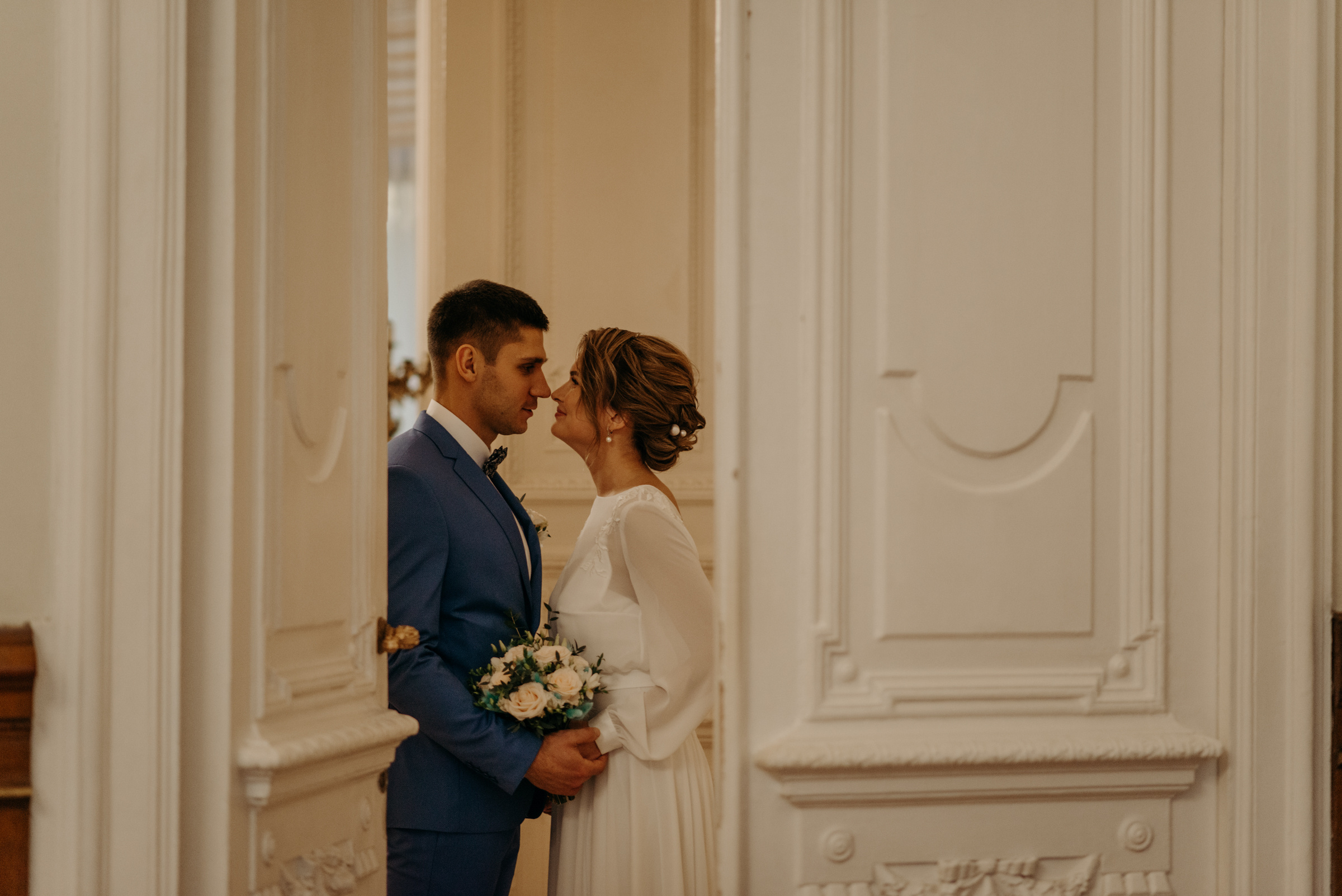 Осенняя свадьба Надежды и Дмитрия. Свадебный фотограф в Санкт-Петербурге Венера Ахметова