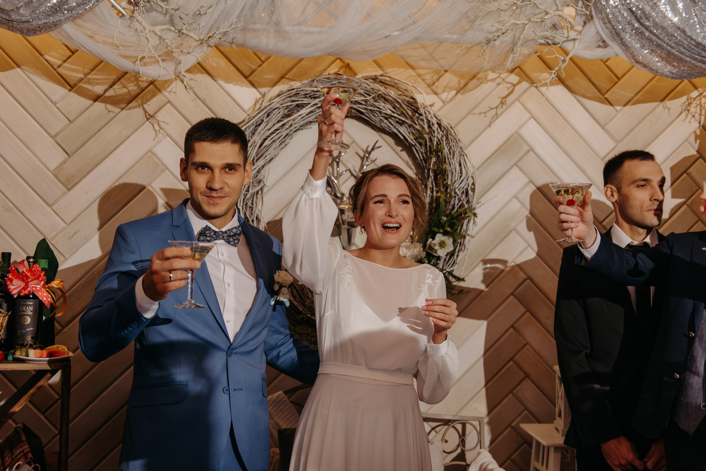 Осенняя свадьба Надежды и Дмитрия. Свадебный фотограф в Санкт-Петербурге Венера Ахметова