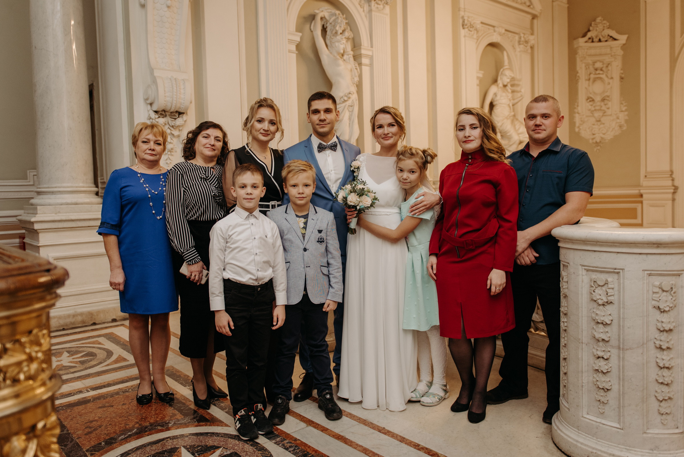 Осенняя свадьба Надежды и Дмитрия. Свадебный фотограф в Санкт-Петербурге Венера Ахметова