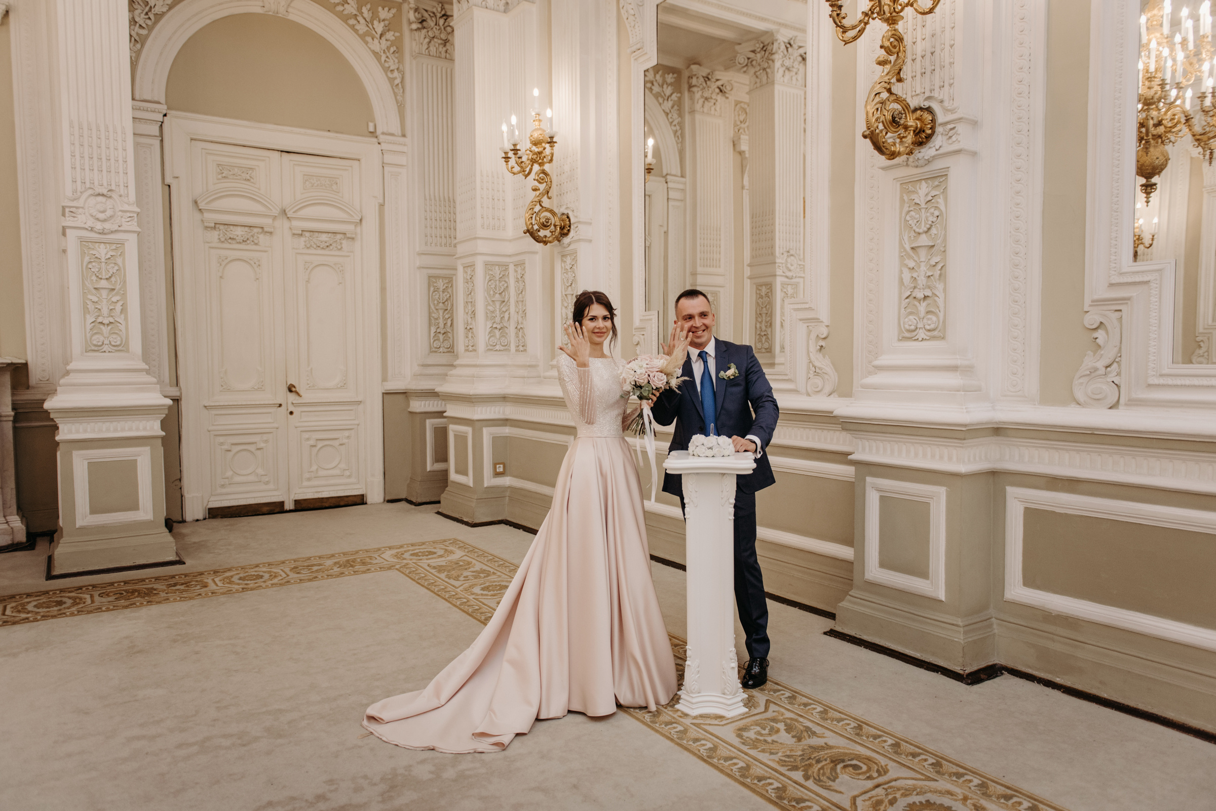 Осенняя свадьба Екатерины и Евгения. Свадебный фотограф в Санкт-Петербурге Венера Ахметова